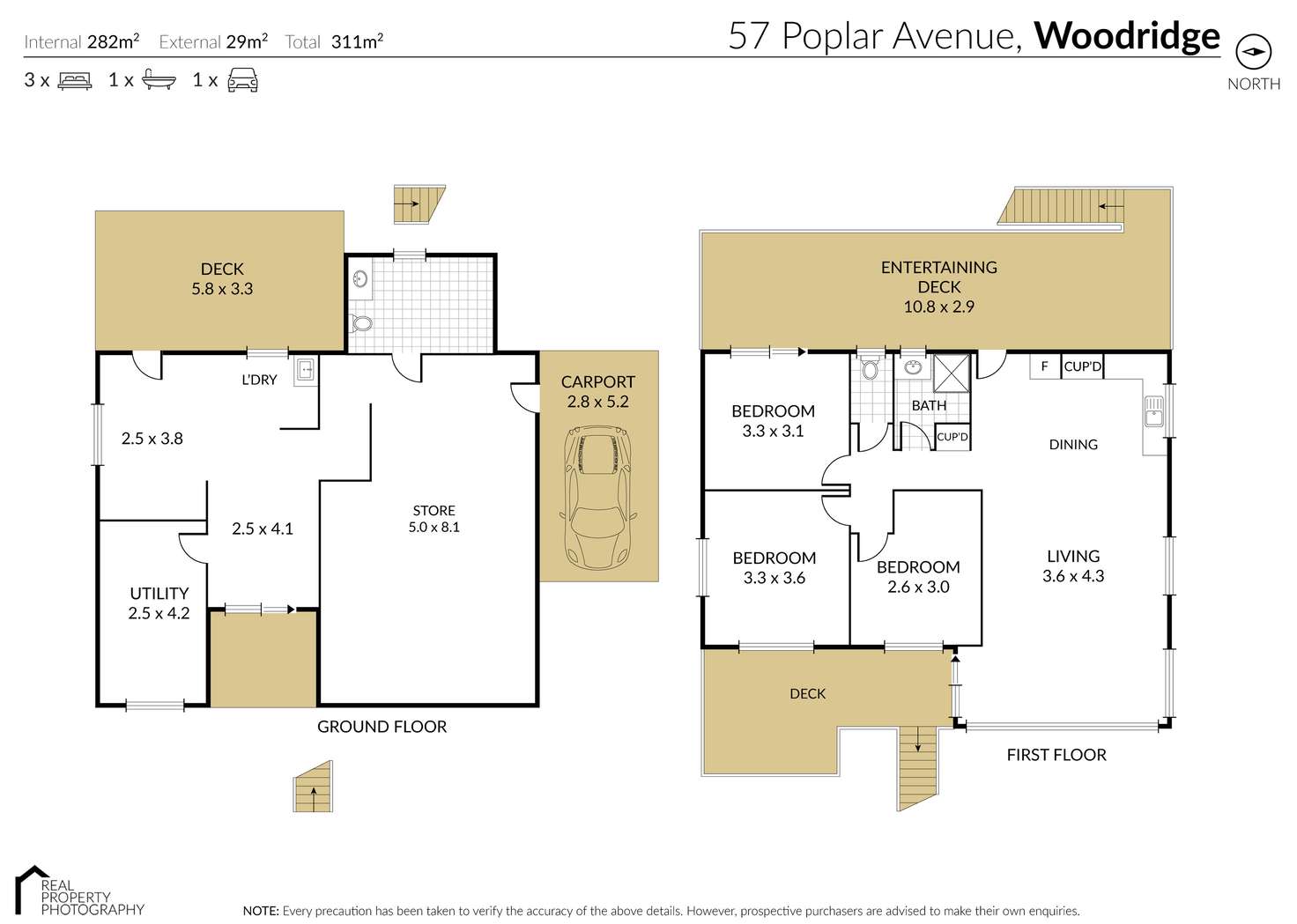 Floorplan of Homely house listing, 57 Poplar Avenue, Woodridge QLD 4114