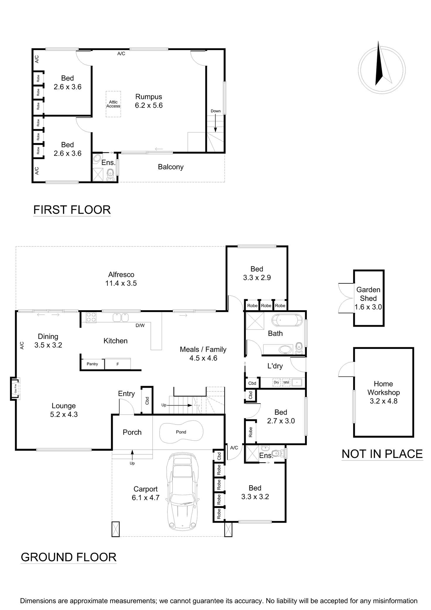 Floorplan of Homely house listing, 8 Winterton Court, Wantirna VIC 3152