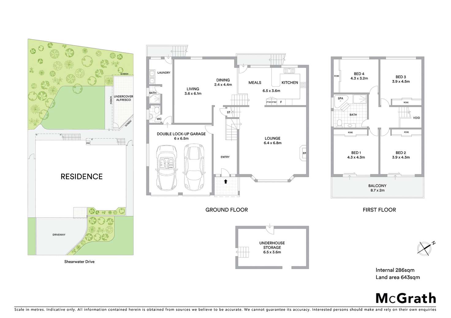 Floorplan of Homely house listing, 68 Shearwater Drive, Berkeley NSW 2506