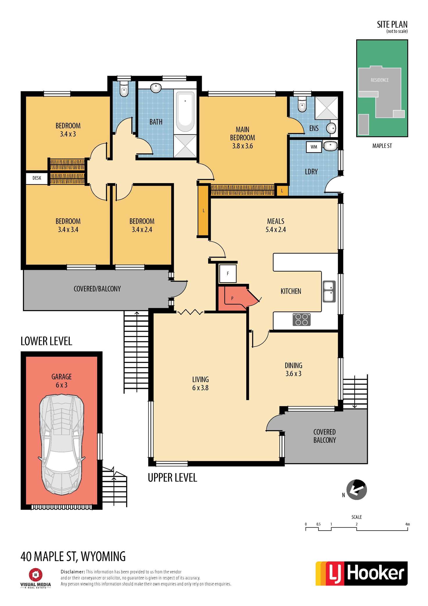 Floorplan of Homely house listing, 40 Maple Street, Wyoming NSW 2250