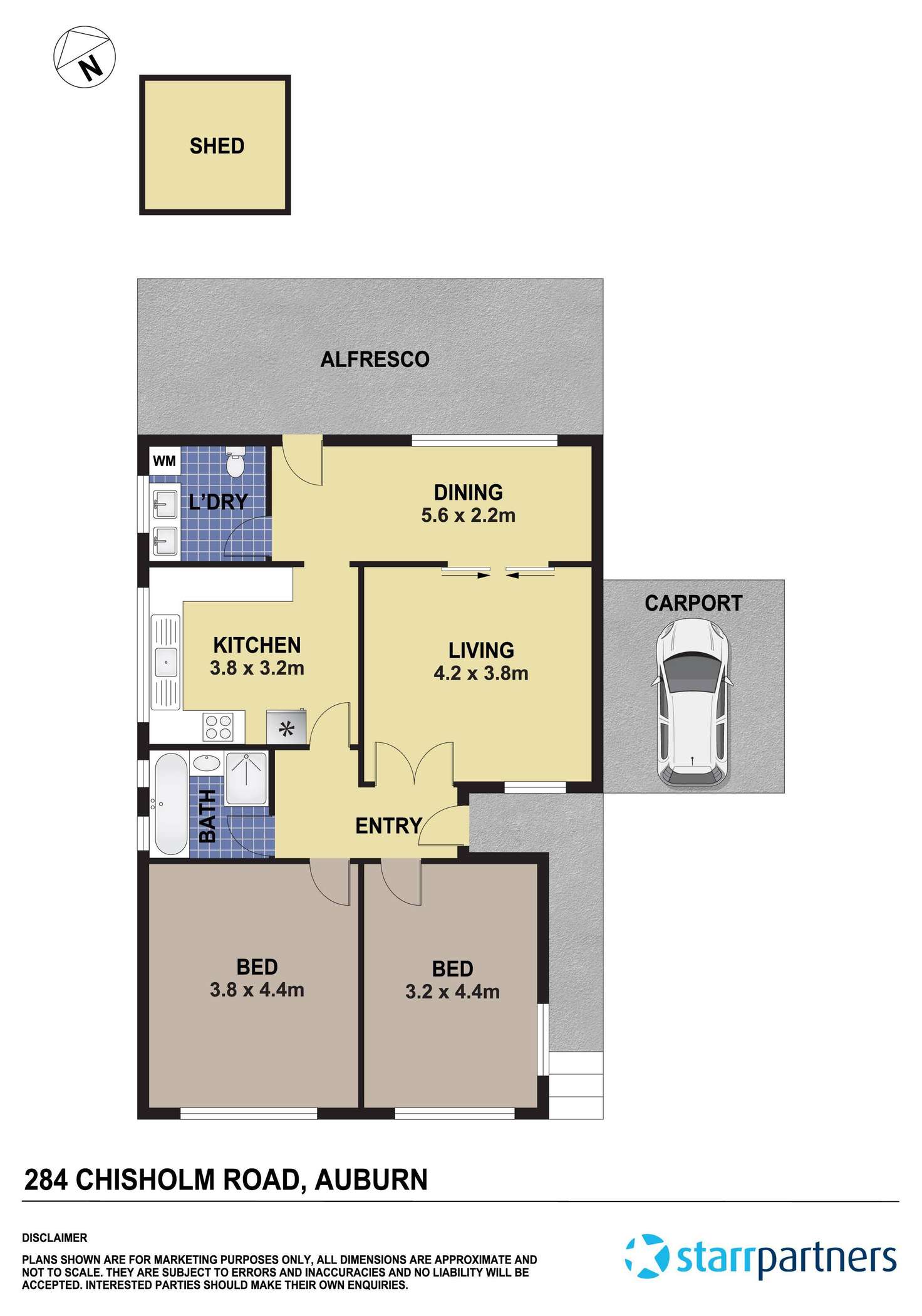 Floorplan of Homely house listing, 284 Chisholm Road, Auburn NSW 2144