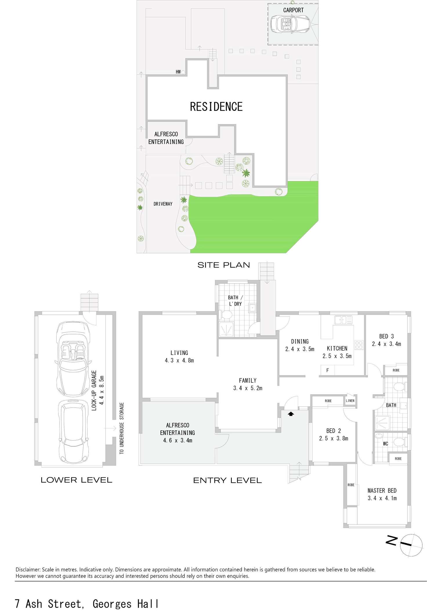 Floorplan of Homely house listing, 7 Ash Street, Georges Hall NSW 2198