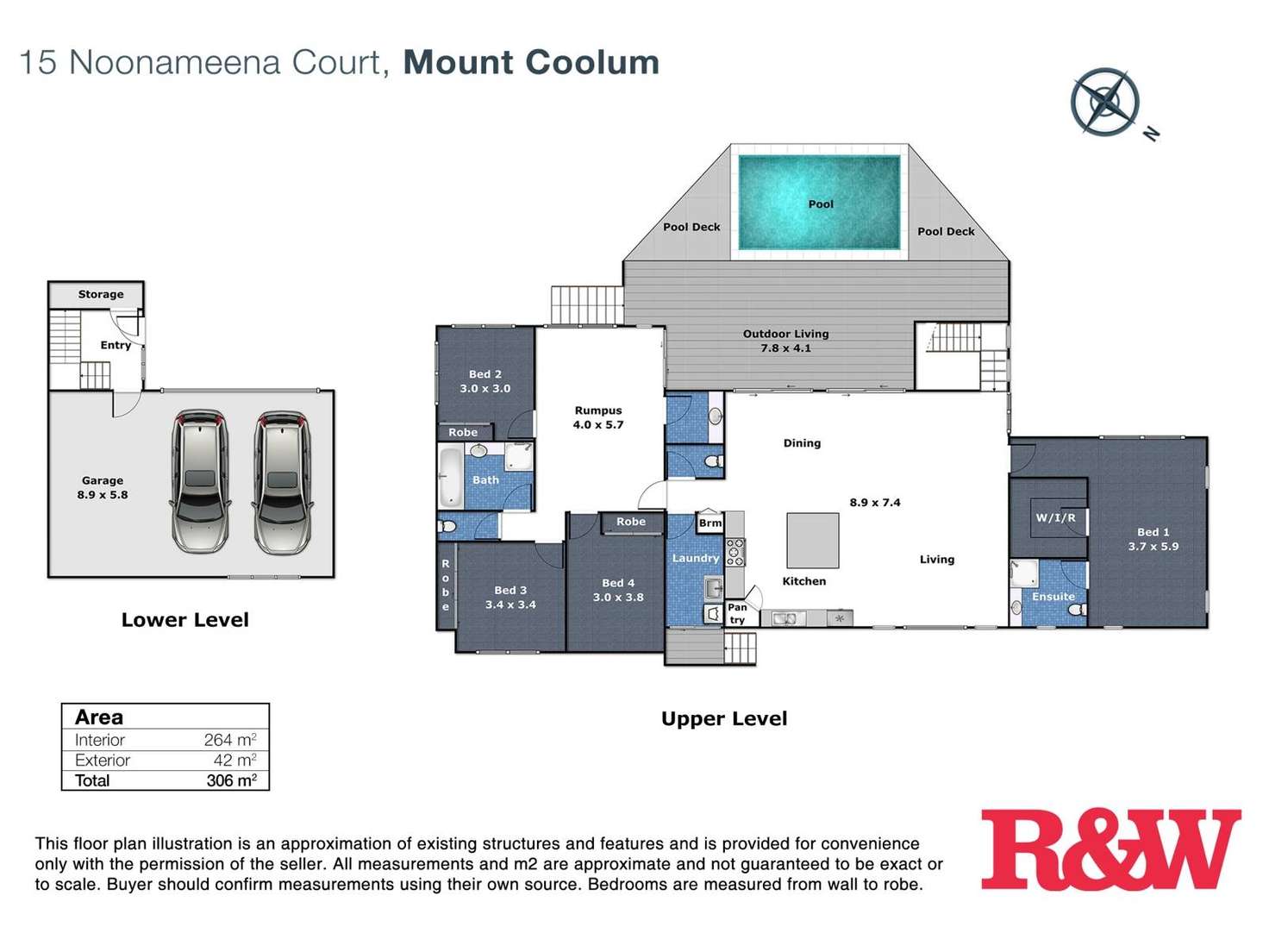 Floorplan of Homely house listing, 15 Noonameena Court, Mount Coolum QLD 4573