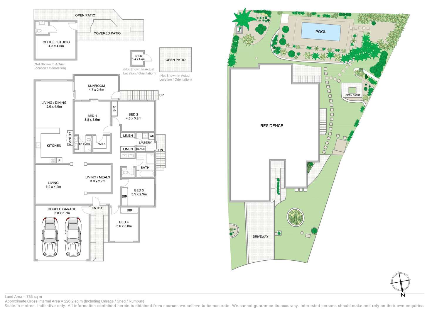 Floorplan of Homely house listing, 50 Royal Palm Drive, Sawtell NSW 2452