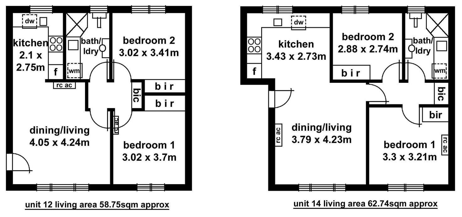 Floorplan of Homely unit listing, 14/38 Childers Street, North Adelaide SA 5006