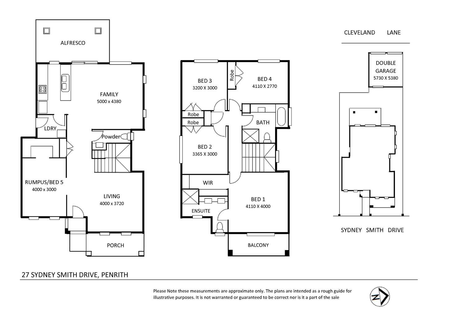 Floorplan of Homely house listing, 27 Sydney Smith Drive, Penrith NSW 2750