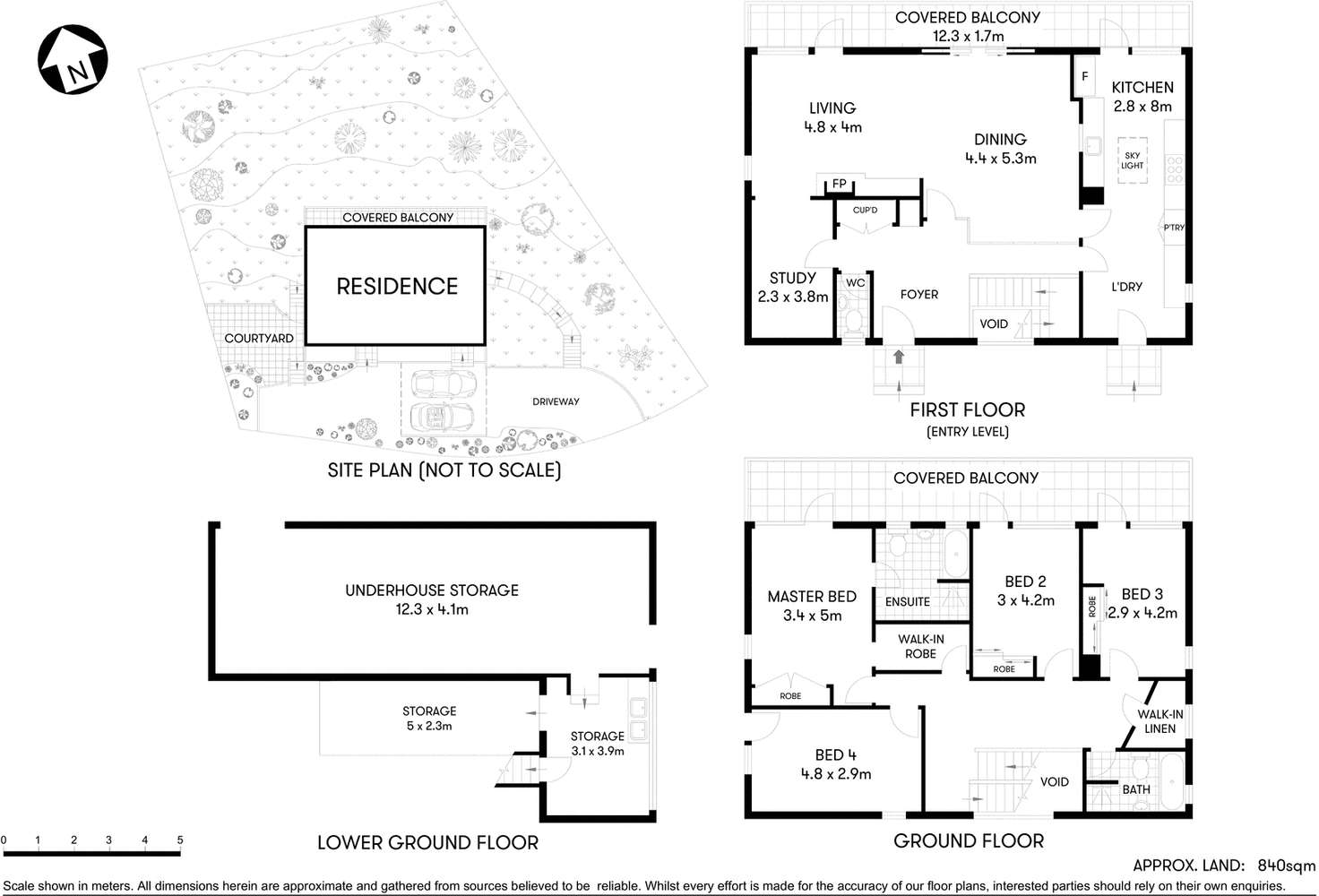 Floorplan of Homely house listing, 9 Windward Avenue, Mosman NSW 2088