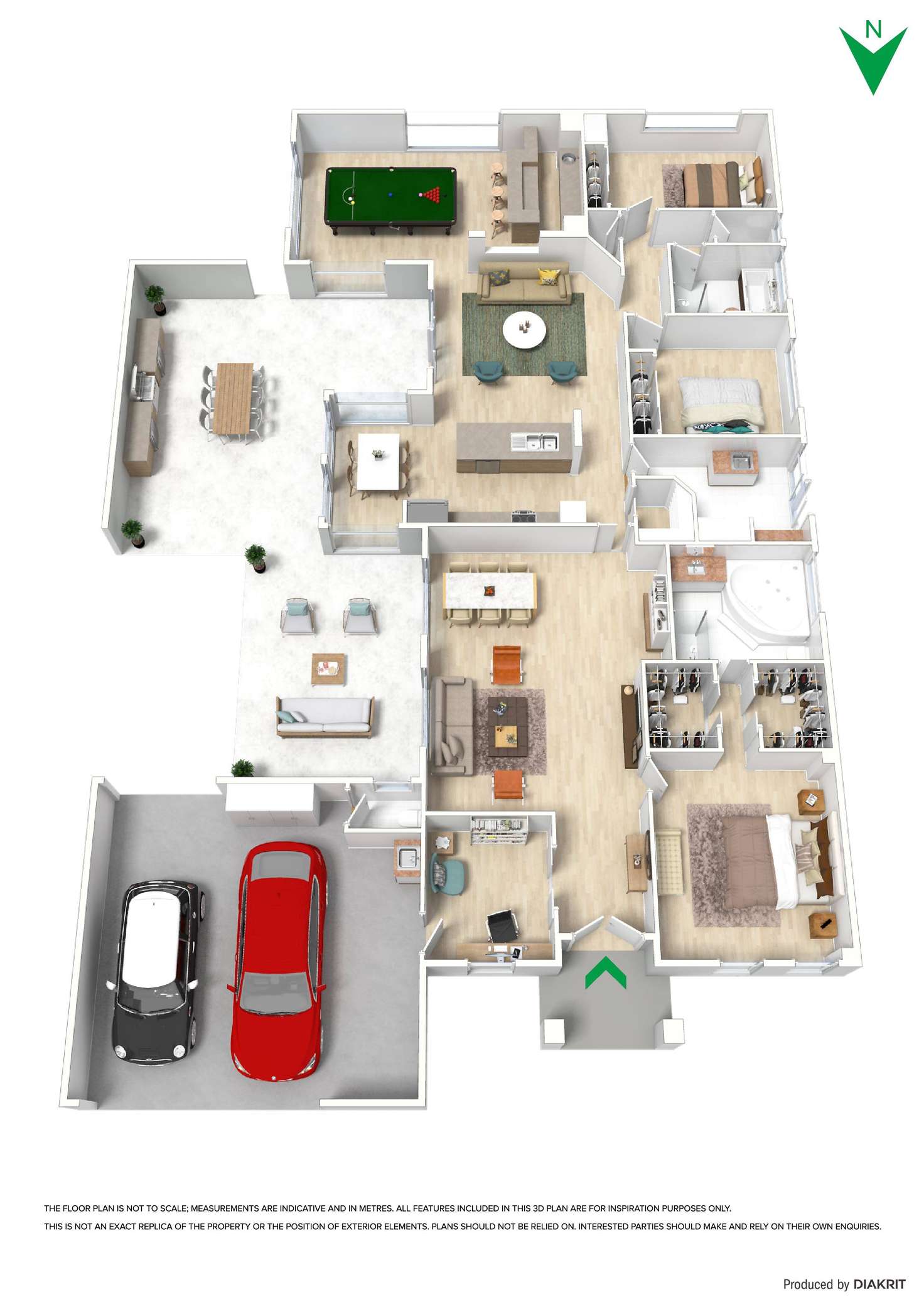 Floorplan of Homely house listing, 14 Buttonwood Court, Narre Warren South VIC 3805