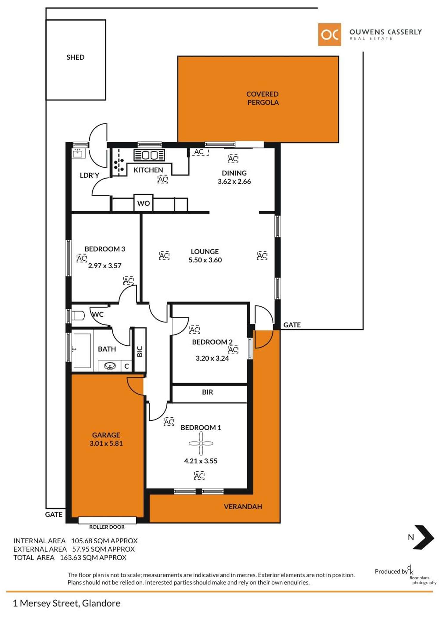 Floorplan of Homely house listing, 1 Mersey Street, Glandore SA 5037