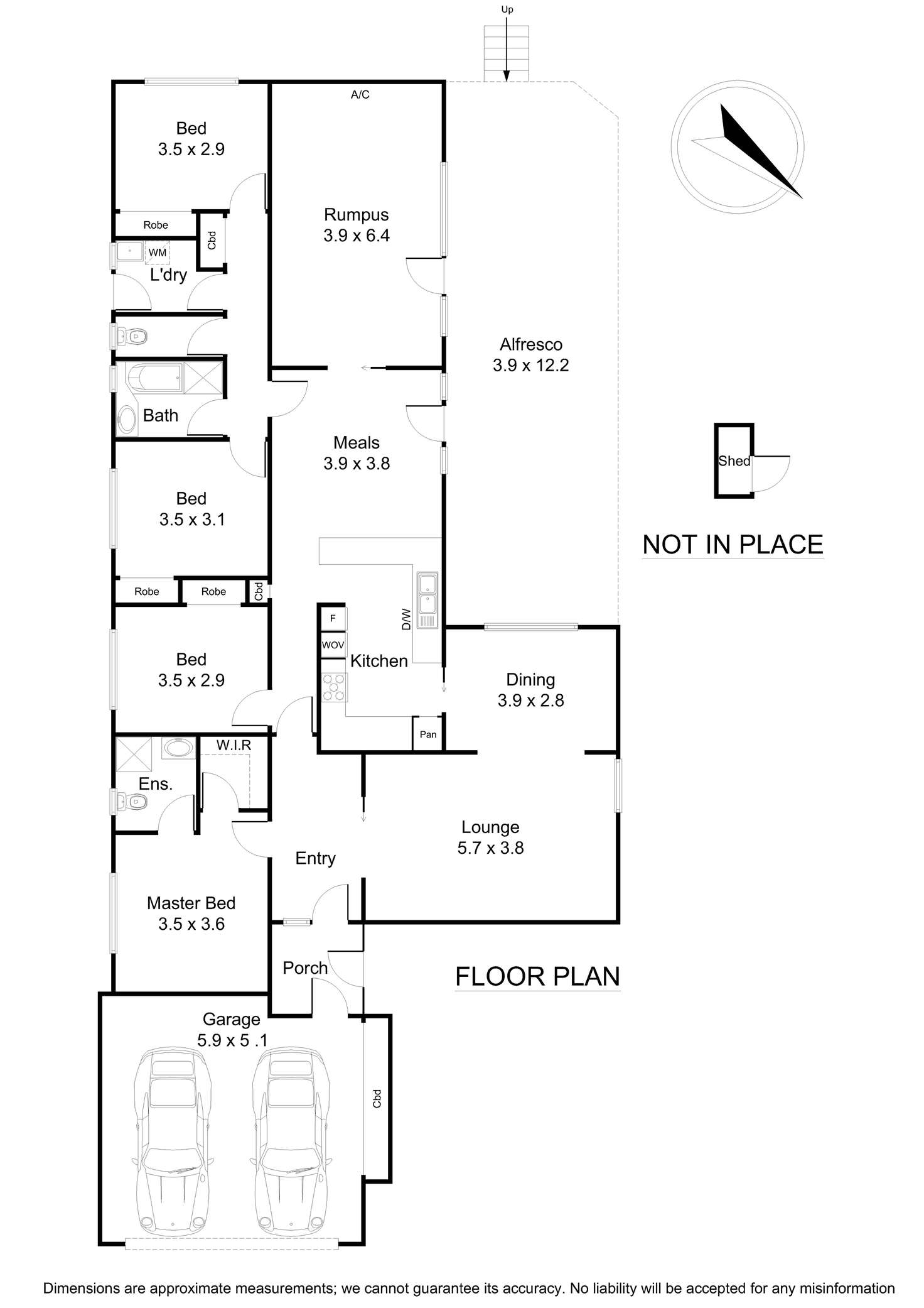Floorplan of Homely house listing, 9 Wondalea Crescent, Wantirna VIC 3152