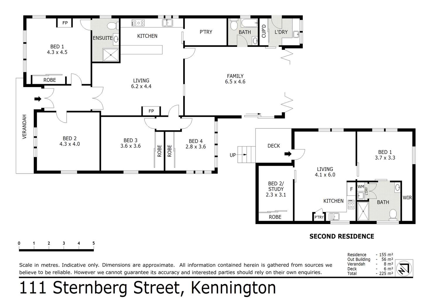 Floorplan of Homely house listing, 111 Sternberg Street, Bendigo VIC 3550
