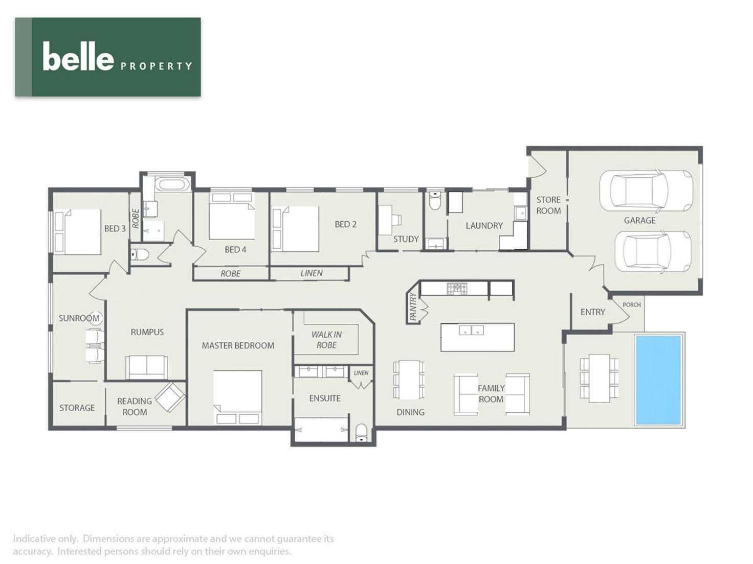 Floorplan of Homely house listing, 25 Travorten Drive, Bridgeman Downs QLD 4035