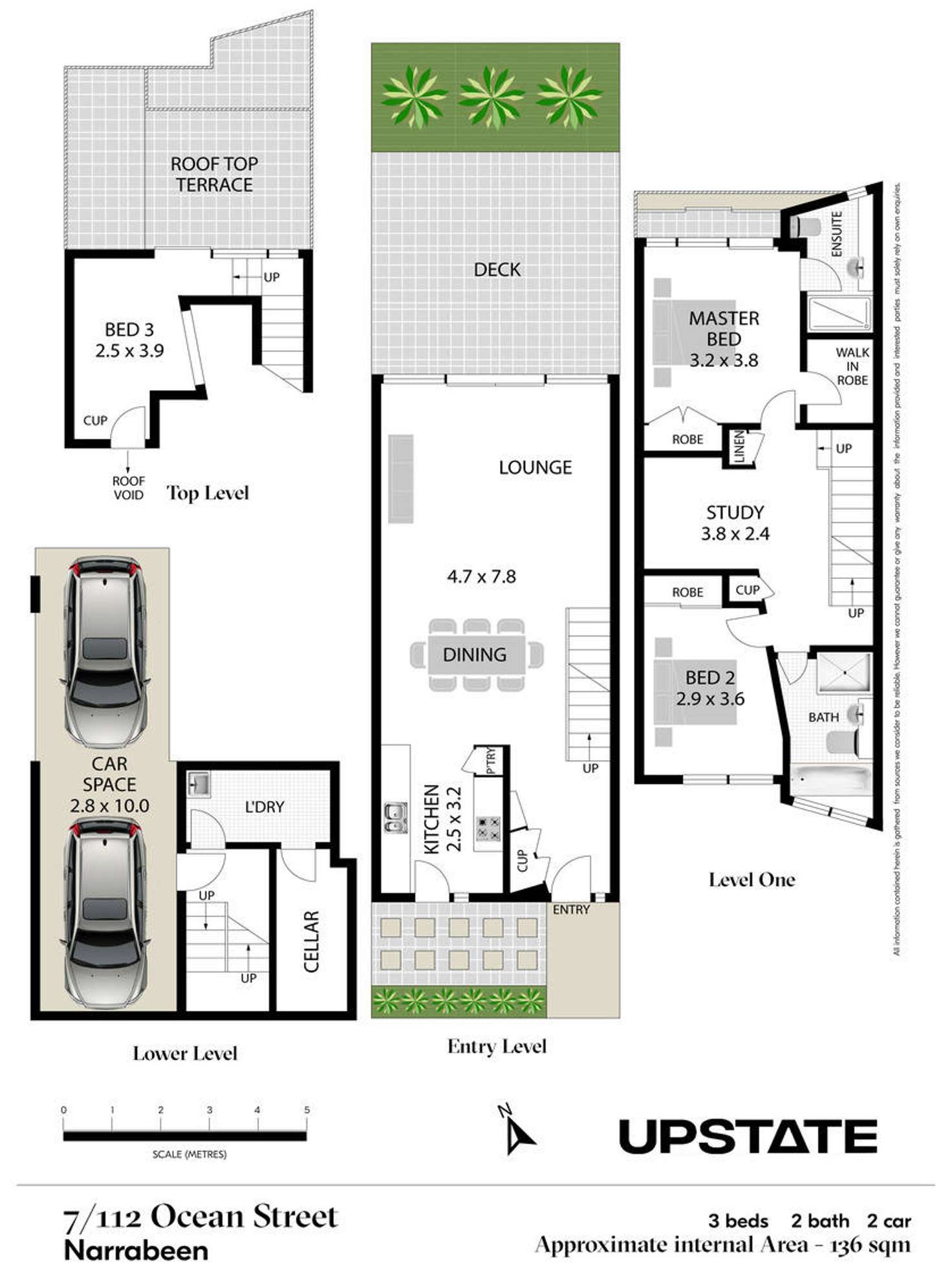 Floorplan of Homely unit listing, 7/112 Ocean Street, Narrabeen NSW 2101