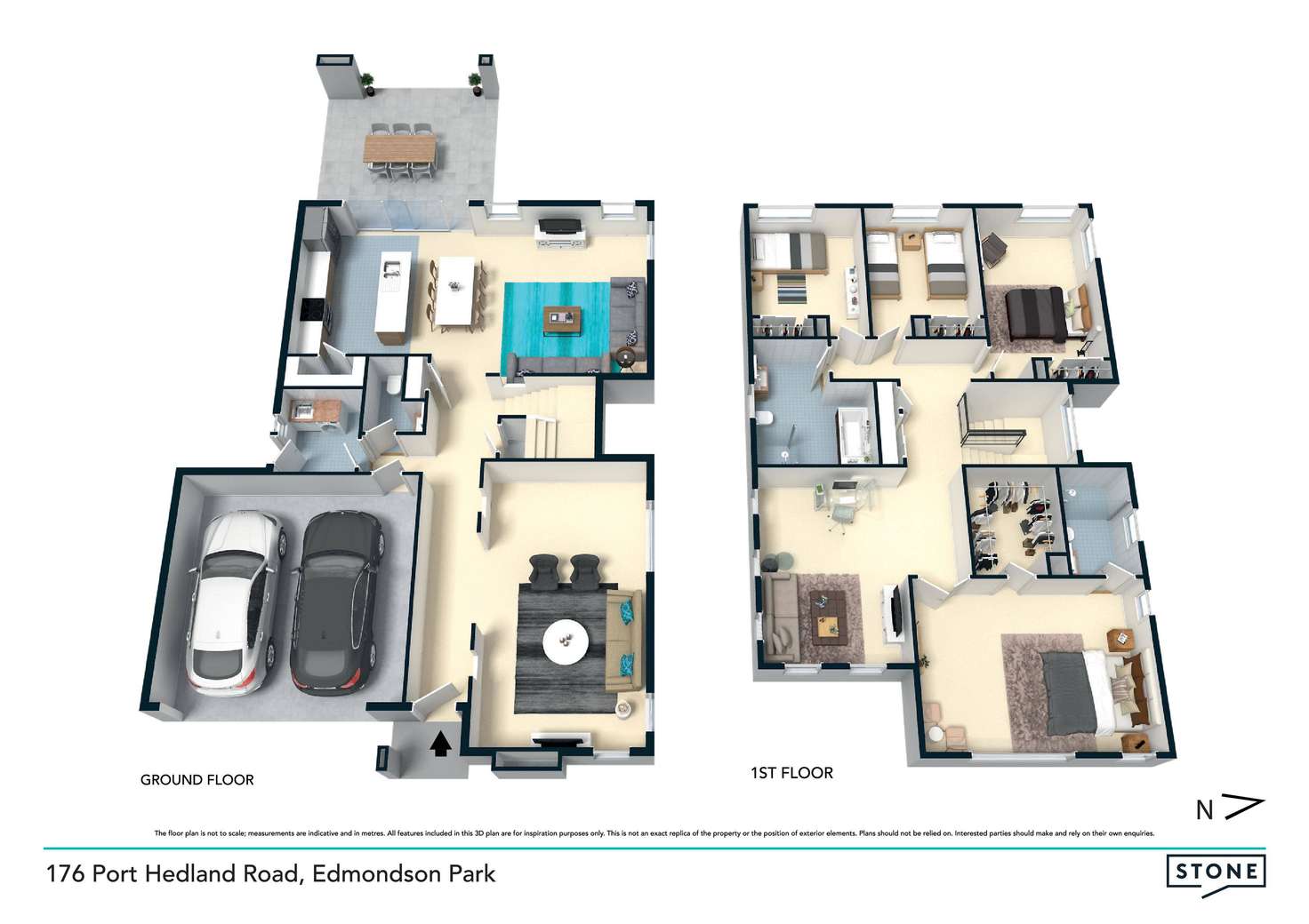 Floorplan of Homely house listing, 74 Port Hedland Road, Edmondson Park NSW 2174