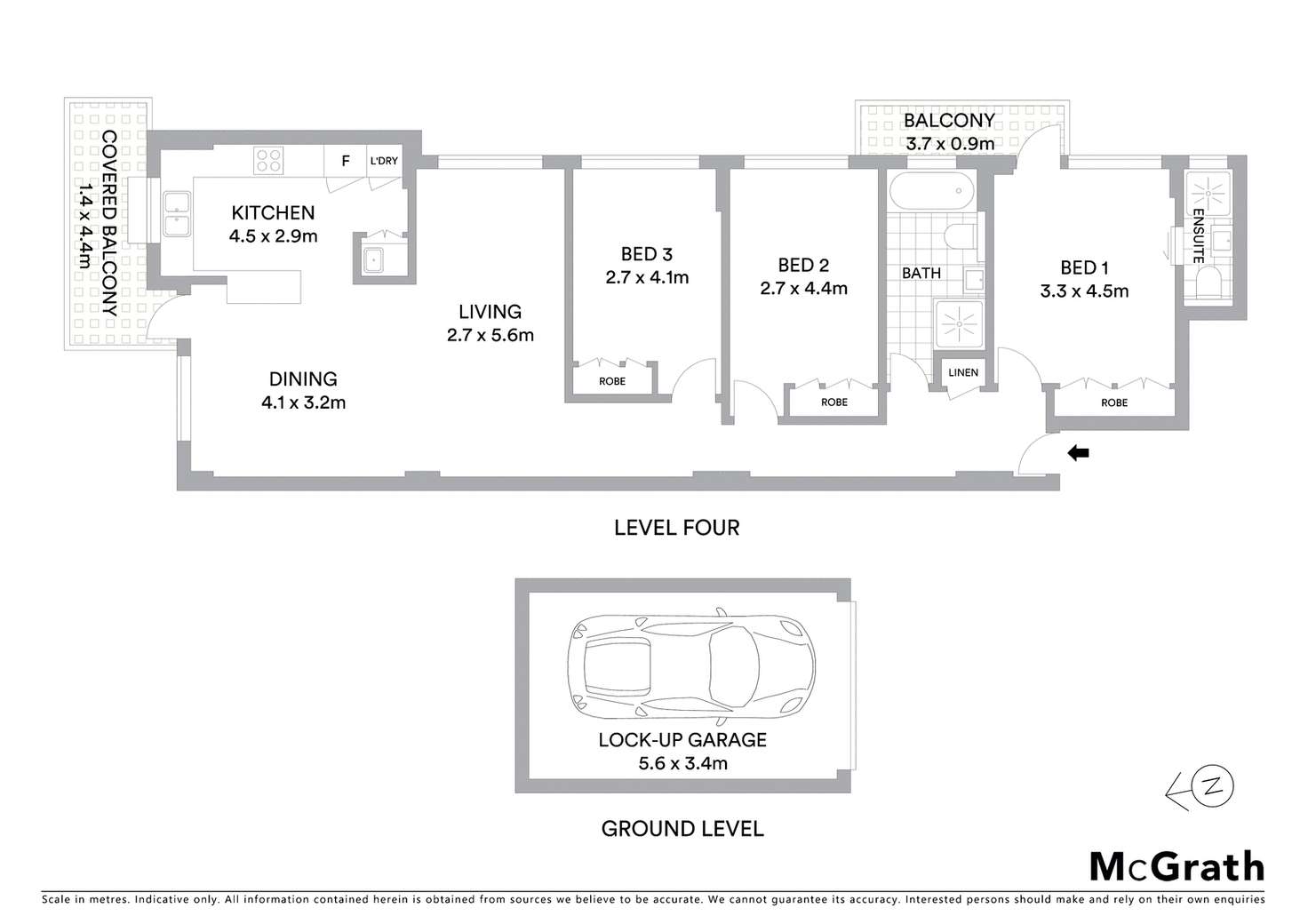 Floorplan of Homely apartment listing, 17/205 Birrell Street, Bronte NSW 2024