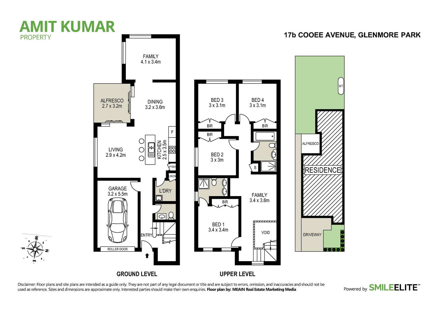 Floorplan of Homely house listing, 17b Cooee Avenue, Glenmore Park NSW 2745