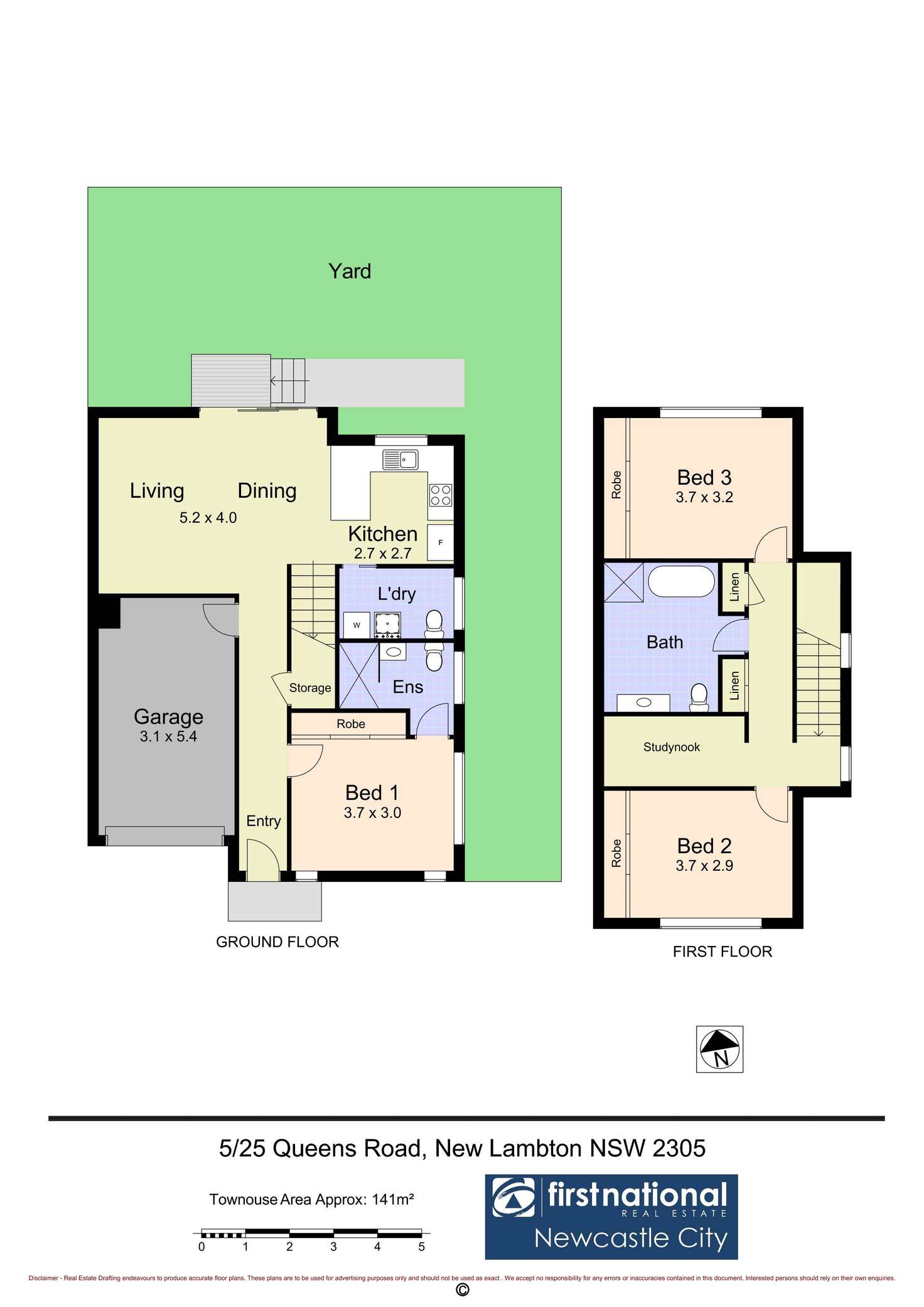 Floorplan of Homely townhouse listing, 6/25 Queens Road, New Lambton NSW 2305