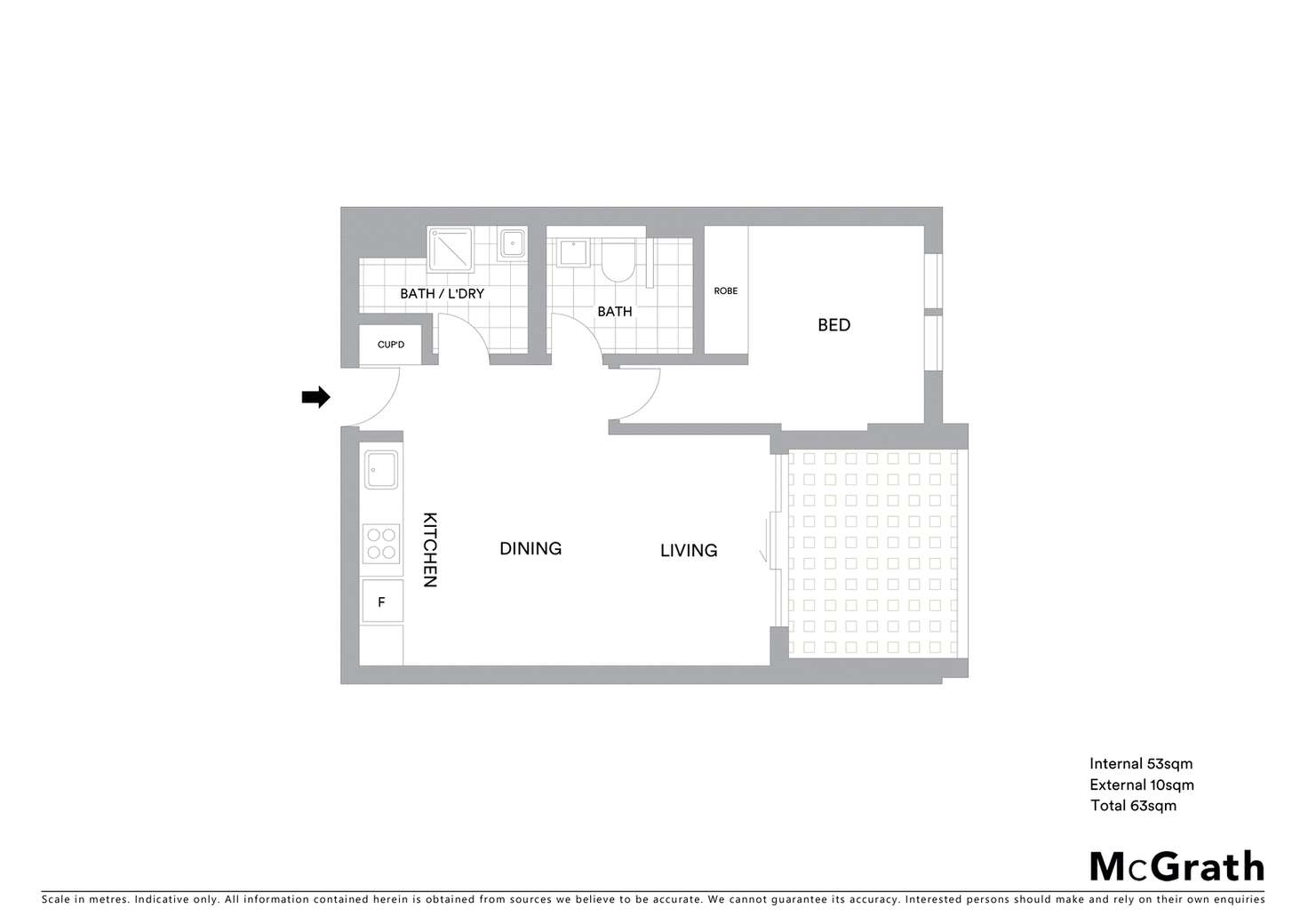 Floorplan of Homely apartment listing, 615/14 Nuvolari Place, Wentworth Point NSW 2127
