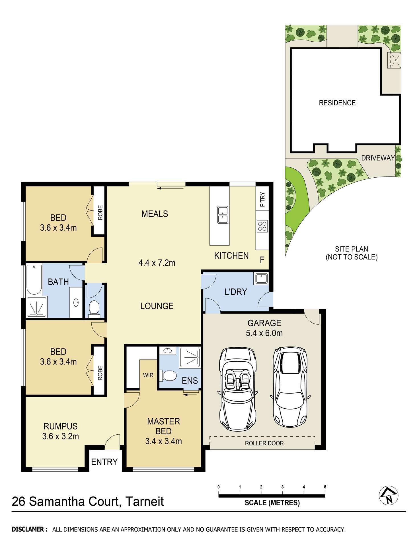 Floorplan of Homely house listing, 26 Samantha Court, Tarneit VIC 3029