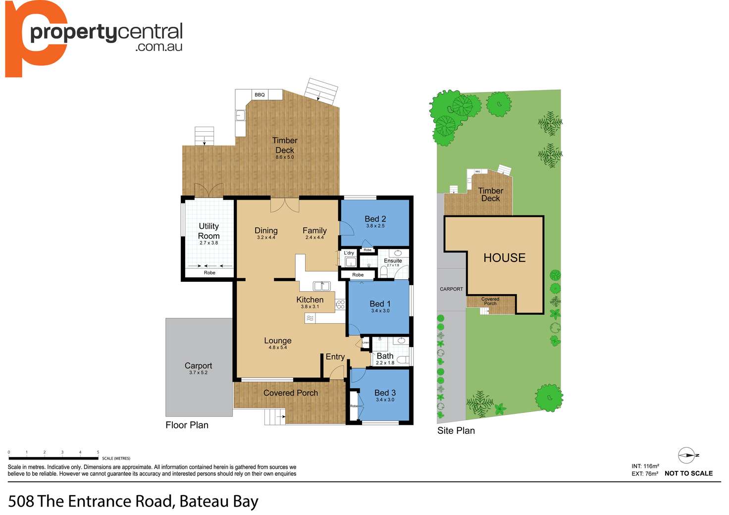 Floorplan of Homely house listing, 508 The Entrance Road, Bateau Bay NSW 2261