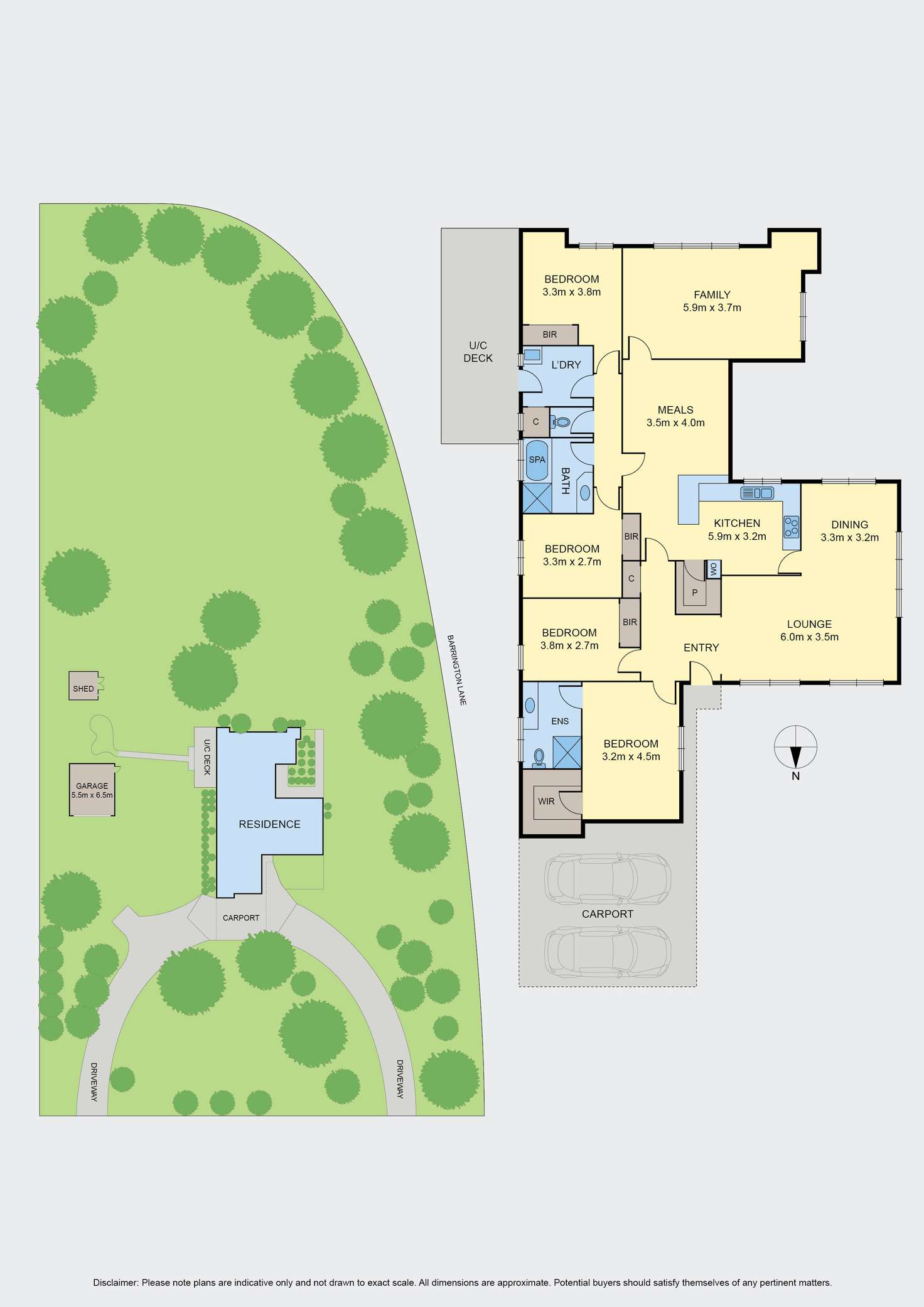 Floorplan of Homely house listing, 279 Mitchells Lane, Sunbury VIC 3429