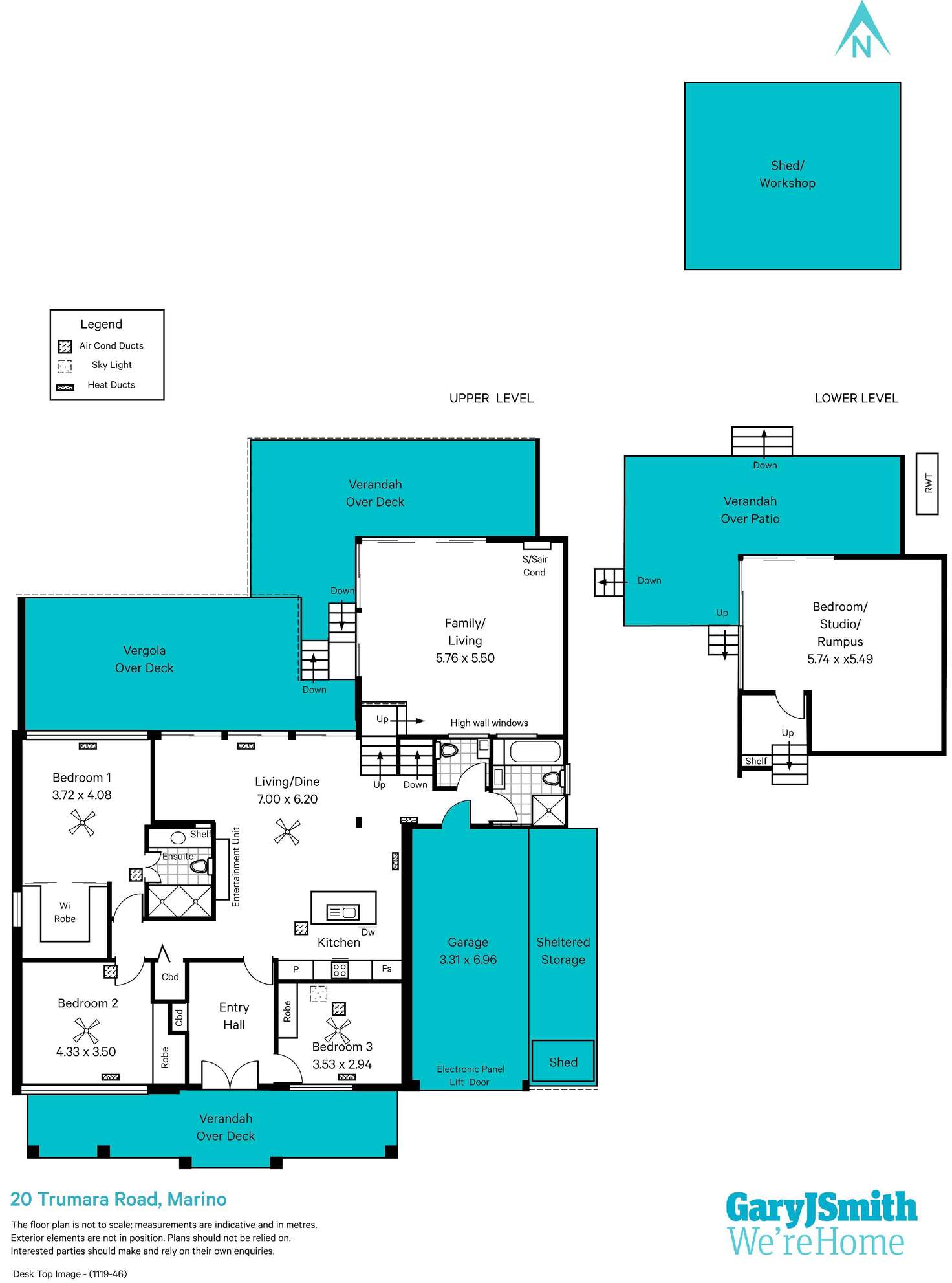 Floorplan of Homely house listing, 20 Trumara Road, Marino SA 5049