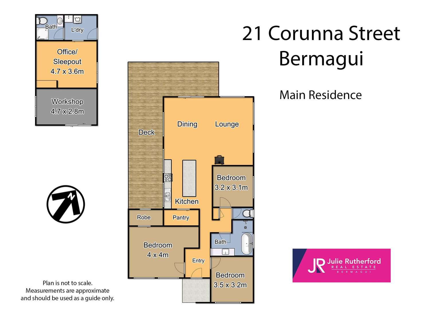Floorplan of Homely house listing, 21 Corunna Street, Bermagui NSW 2546