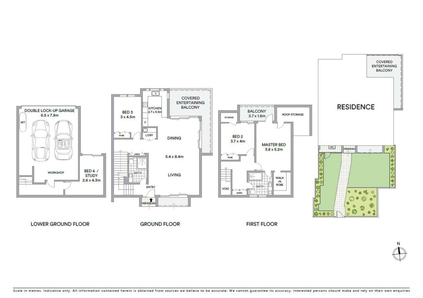 Floorplan of Homely townhouse listing, 2/237 Burraneer Bay Road, Caringbah South NSW 2229