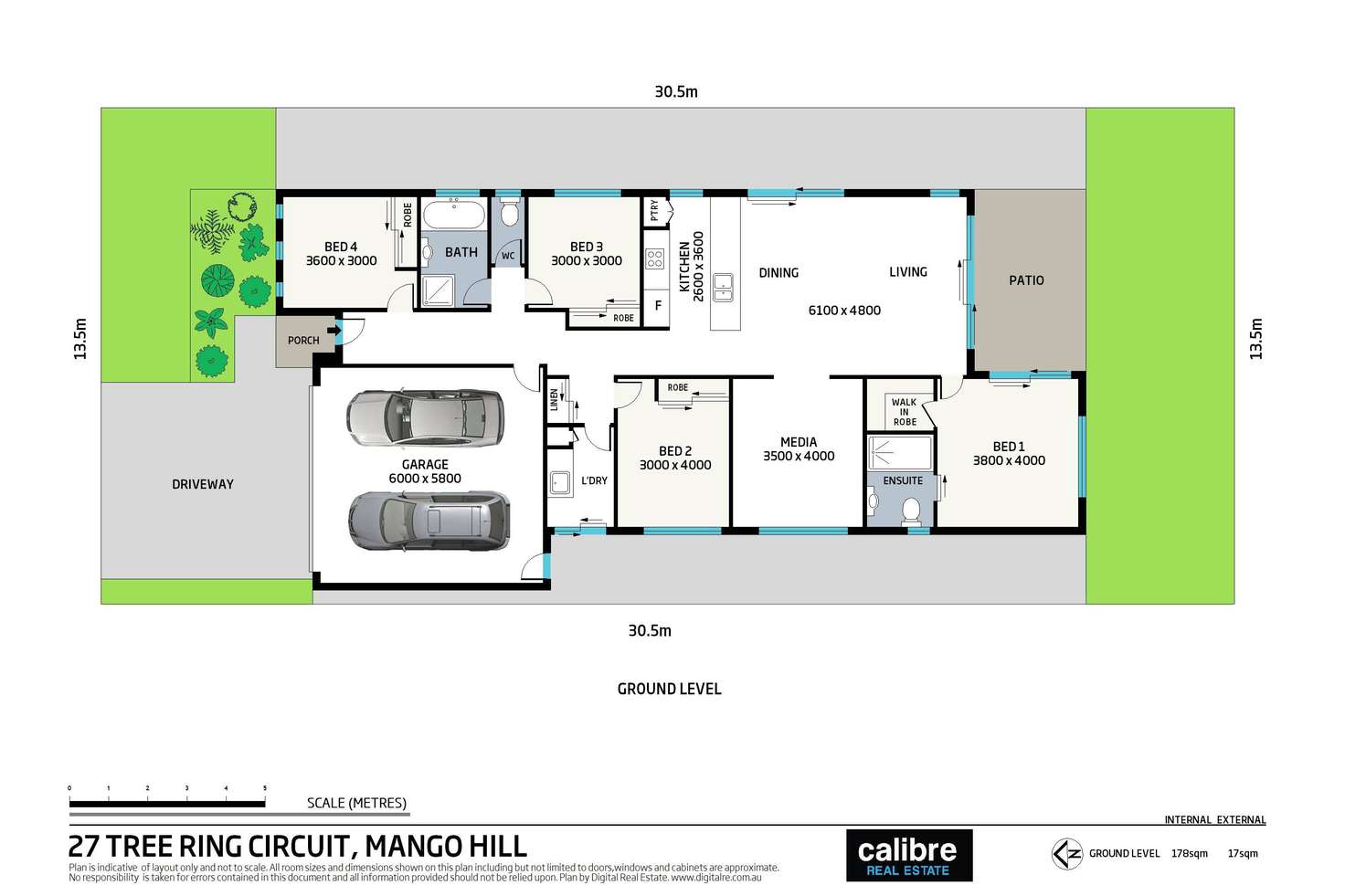 Floorplan of Homely house listing, 27 Tree Ring Circuit, Mango Hill QLD 4509