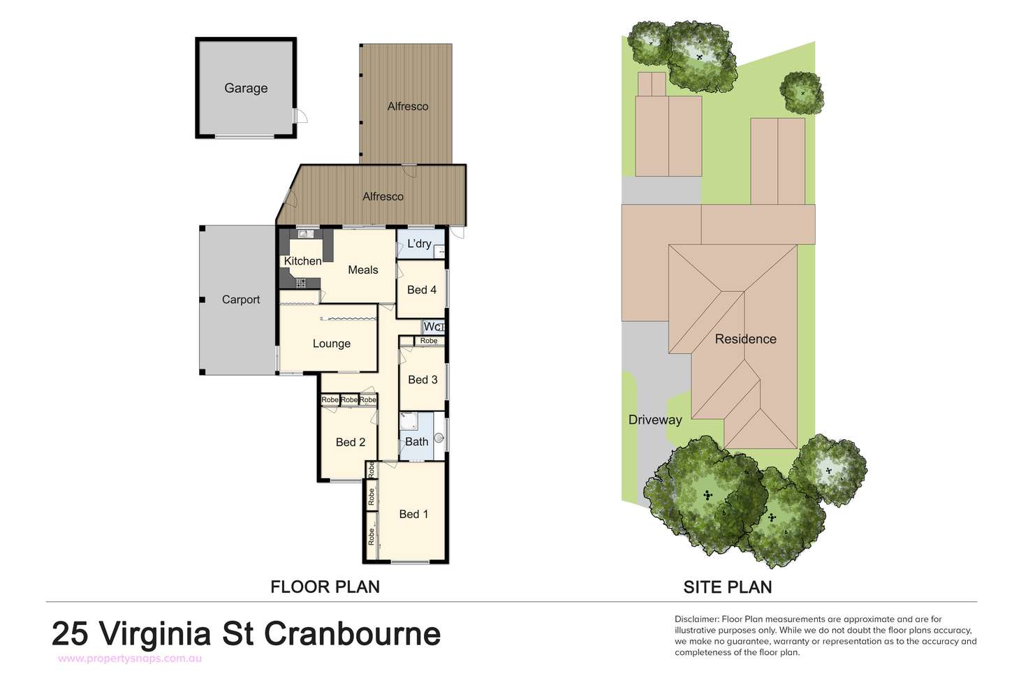 Floorplan of Homely house listing, 25 Virginia Street, Cranbourne VIC 3977