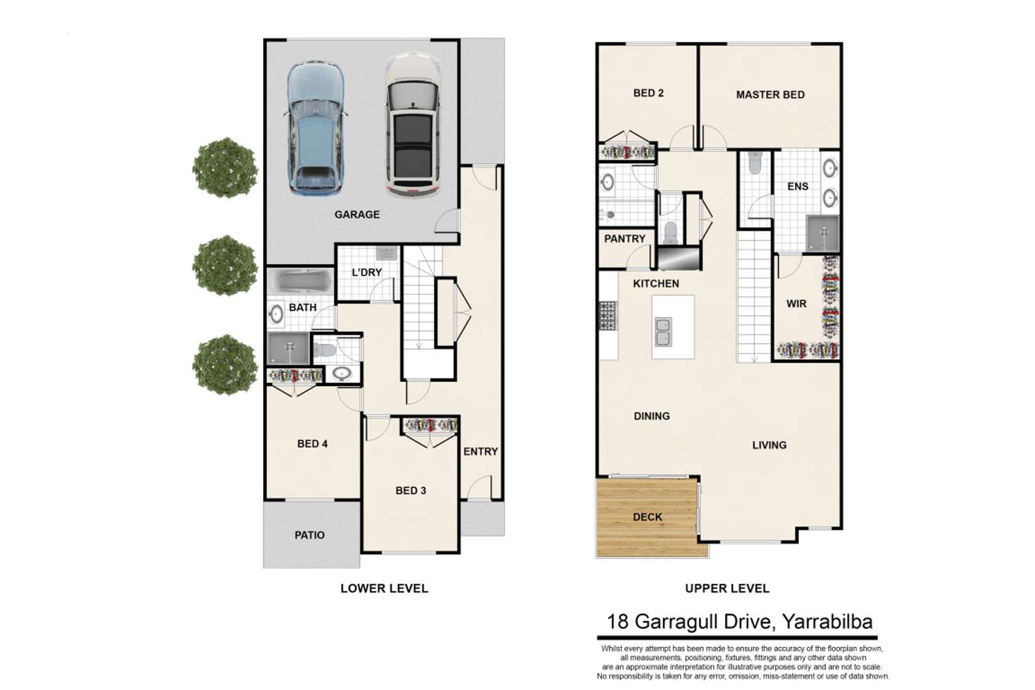 Floorplan of Homely house listing, 18 Garragul Drive, Yarrabilba QLD 4207