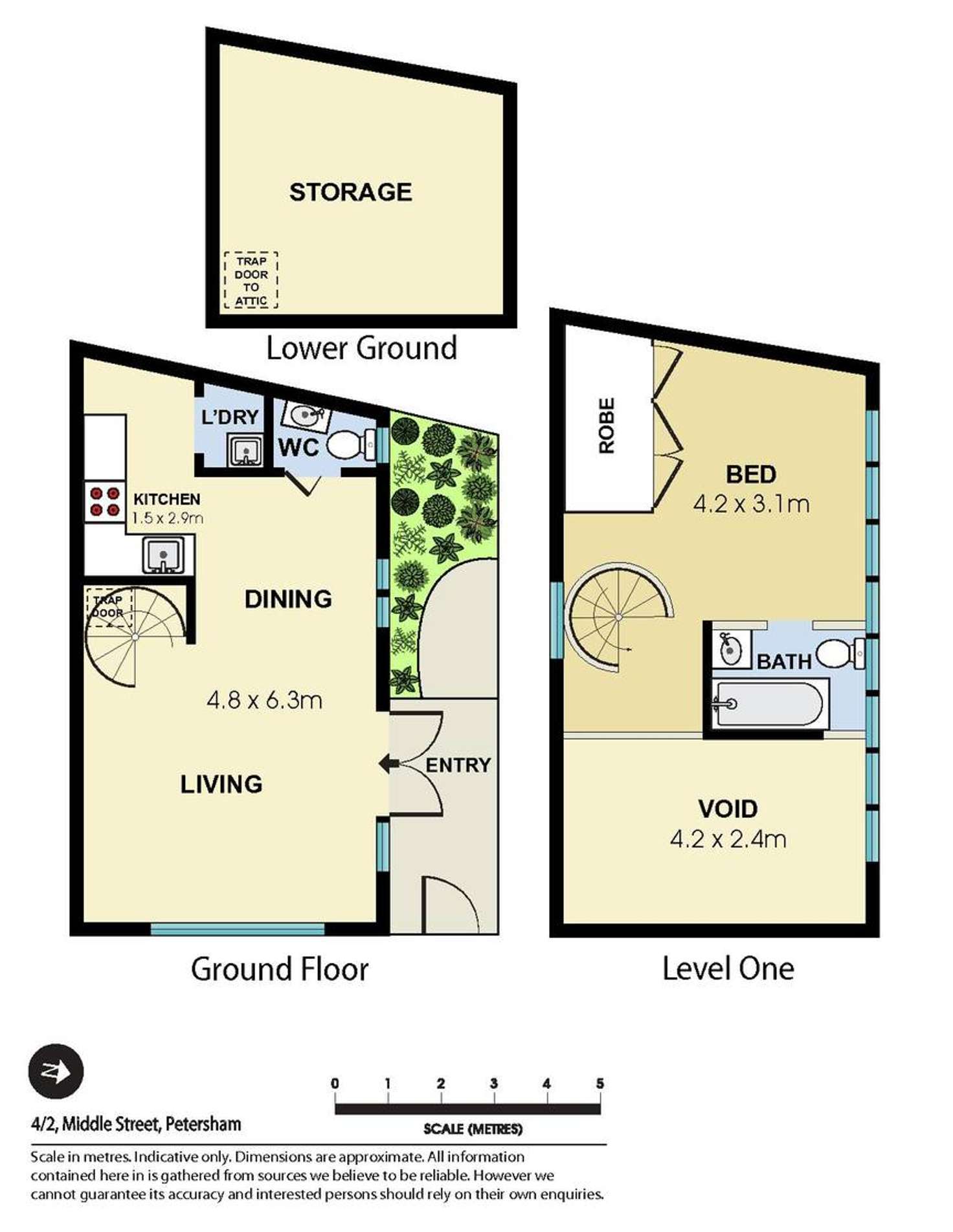 Floorplan of Homely apartment listing, 4/2 Middleton Street, Petersham NSW 2049