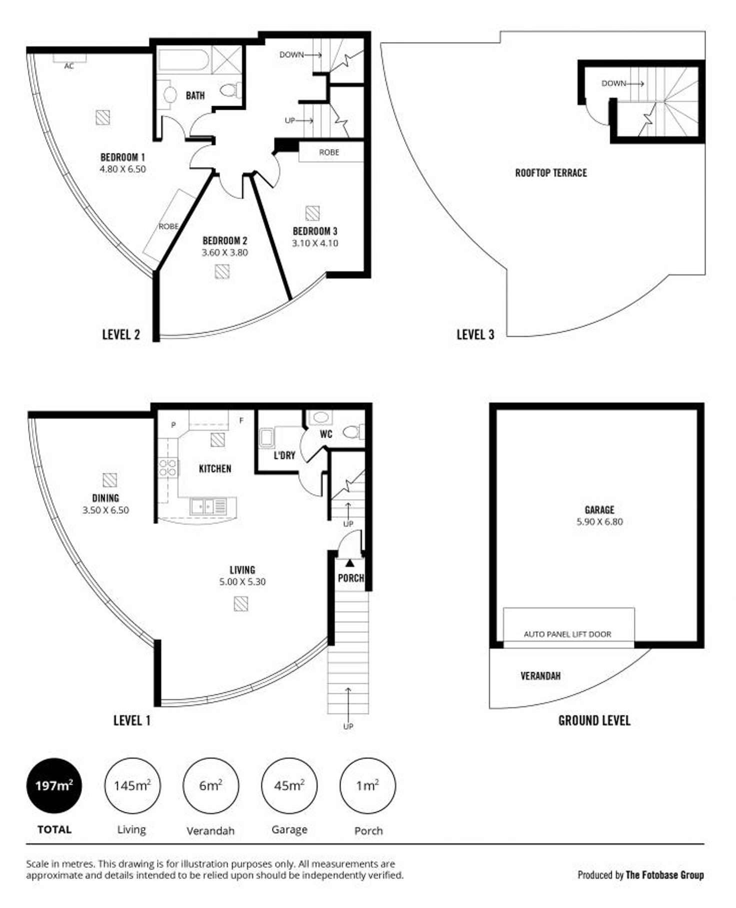 Floorplan of Homely townhouse listing, 4/53 Queen Street, Norwood SA 5067