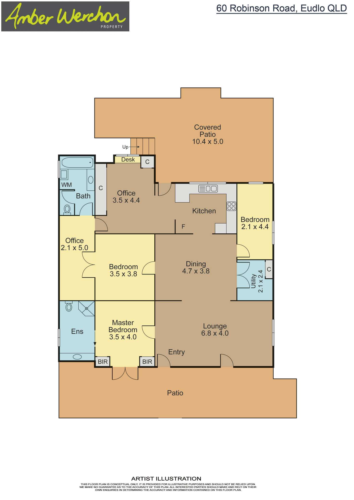 Floorplan of Homely acreageSemiRural listing, 60 Robinsons Road, Eudlo QLD 4554