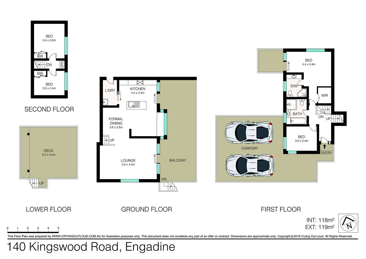 Floorplan of Homely house listing, 140 Kingswood Road, Engadine NSW 2233