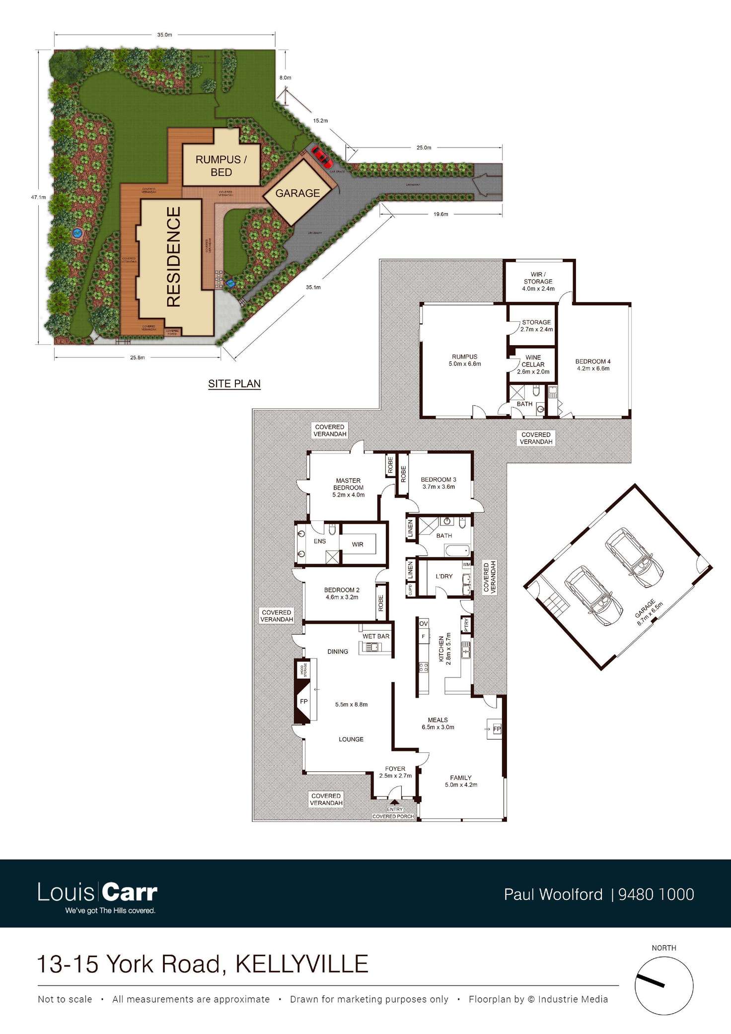 Floorplan of Homely house listing, 13-15 York Road, Kellyville NSW 2155