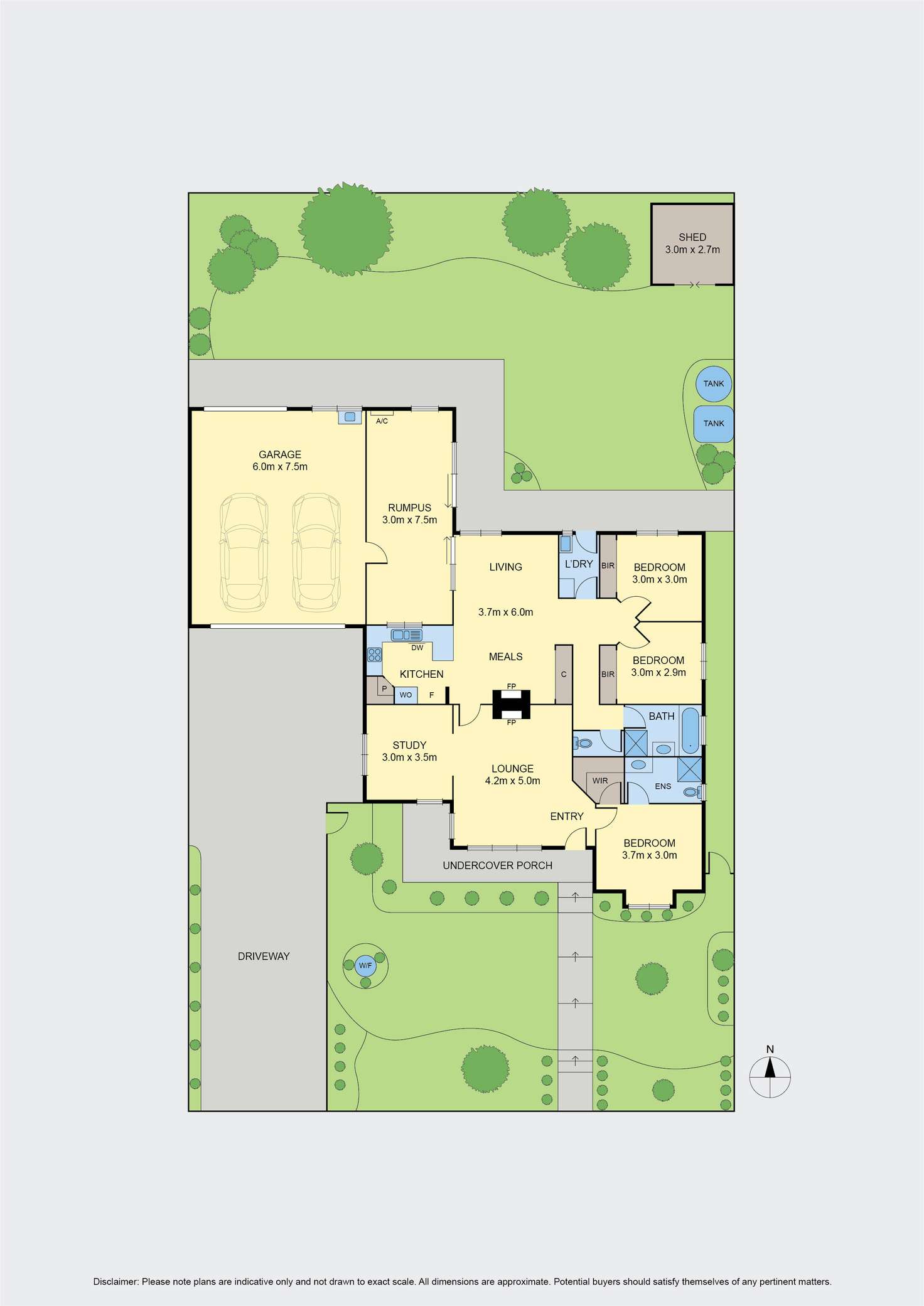 Floorplan of Homely house listing, 8 Lalor Crescent, Sunbury VIC 3429