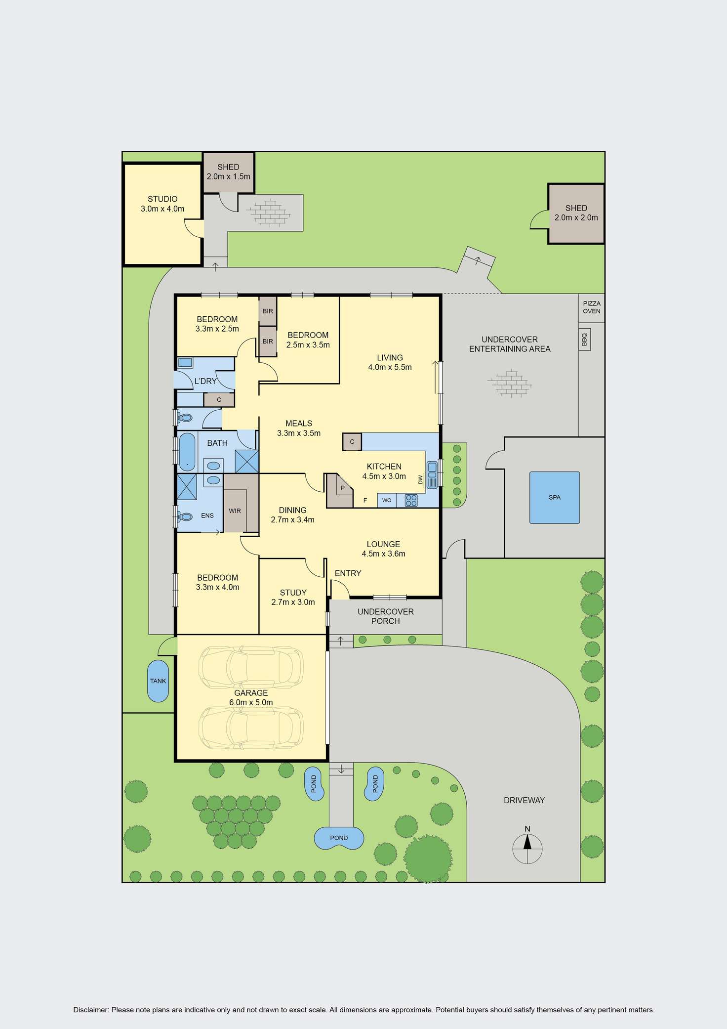 Floorplan of Homely house listing, 6 Lalor Crescent, Sunbury VIC 3429