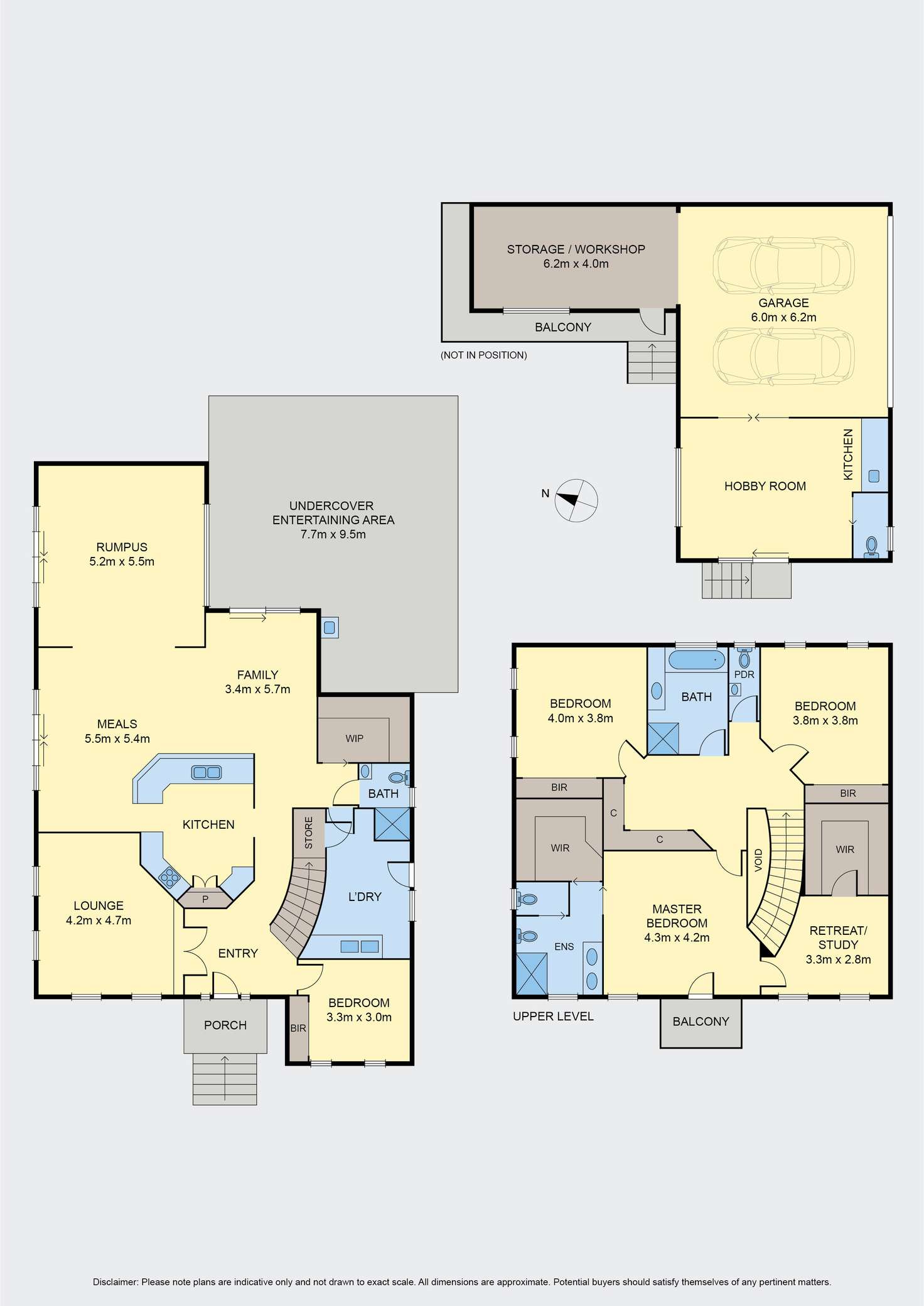 Floorplan of Homely house listing, 5 The Heights, Sunbury VIC 3429