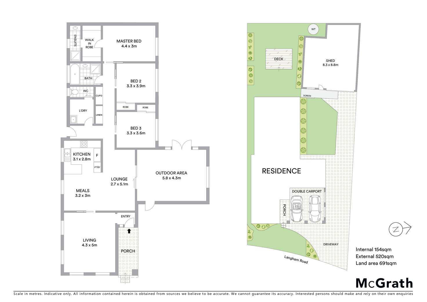 Floorplan of Homely house listing, 26 Langham Road, Wendouree VIC 3355