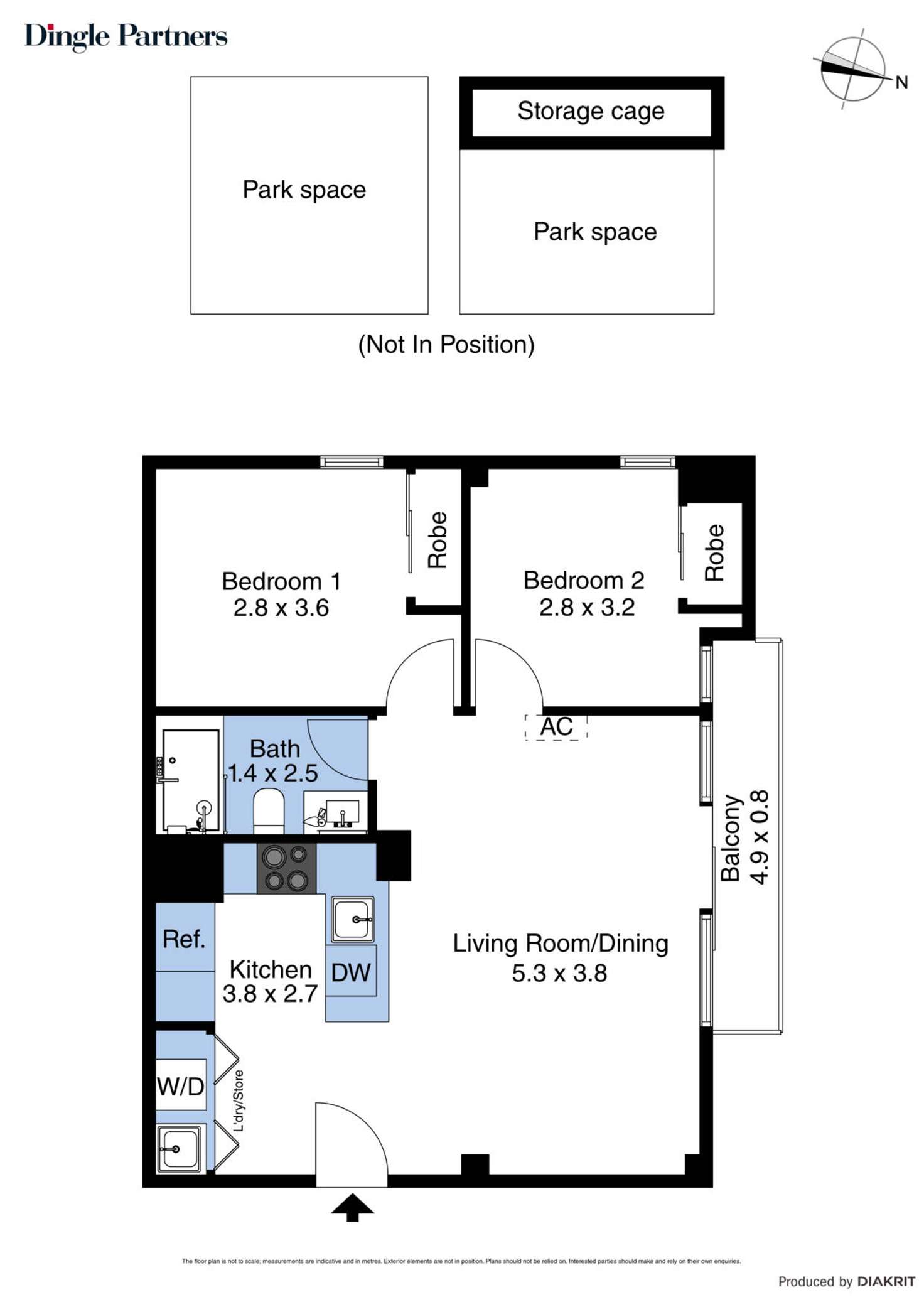 Floorplan of Homely unit listing, 901/639 Little Bourke Street, Melbourne VIC 3000