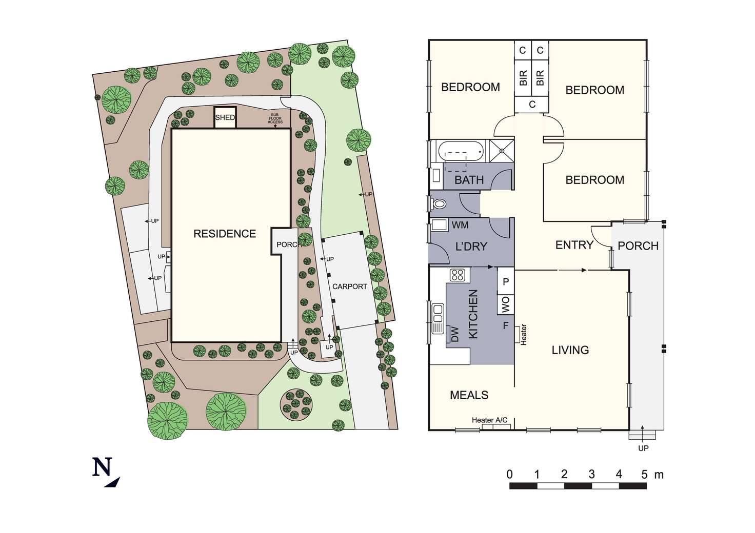 Floorplan of Homely house listing, 19 Garden Avenue, Boronia VIC 3155