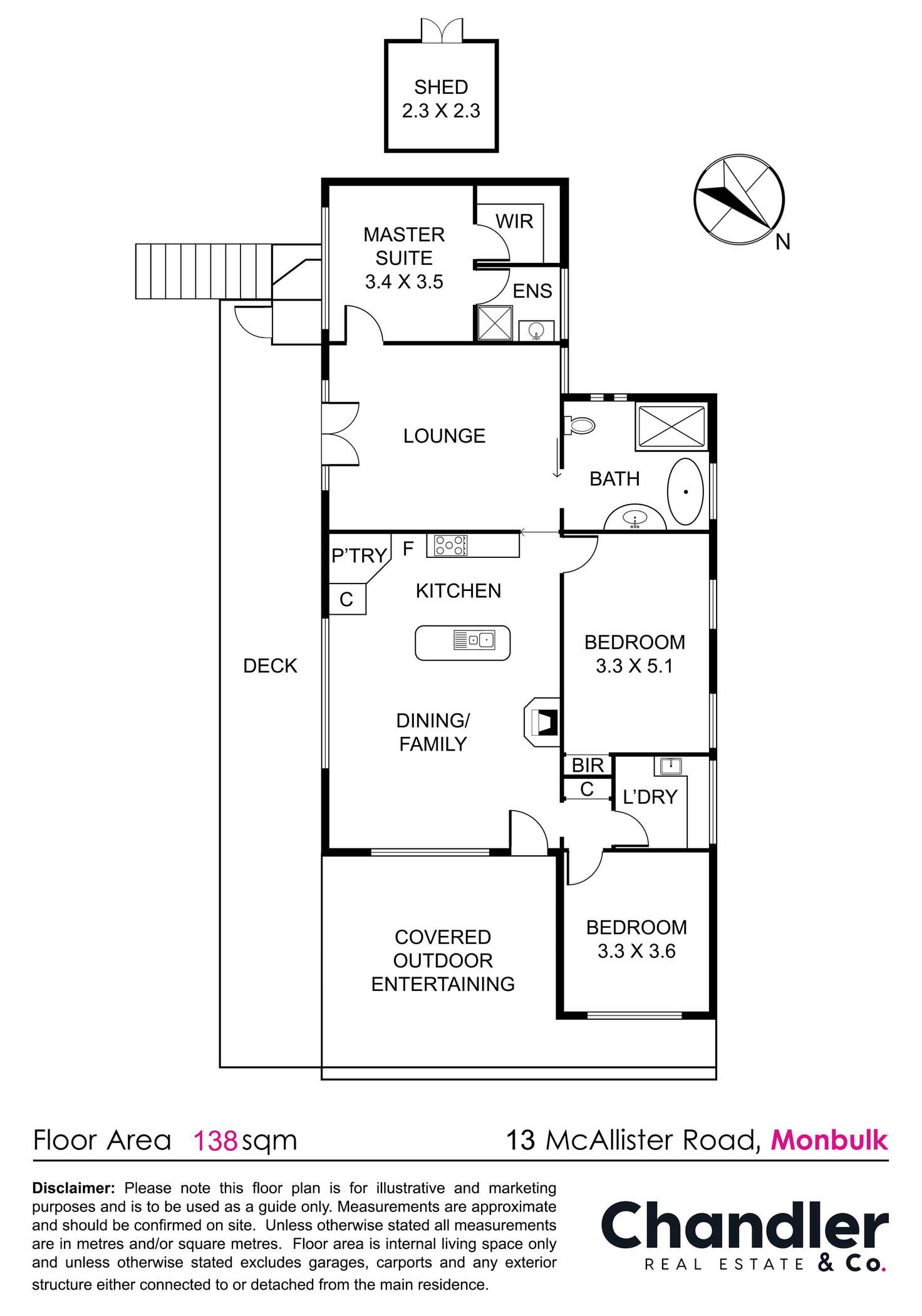 Floorplan of Homely house listing, 13-19 McAllister Road, Monbulk VIC 3793