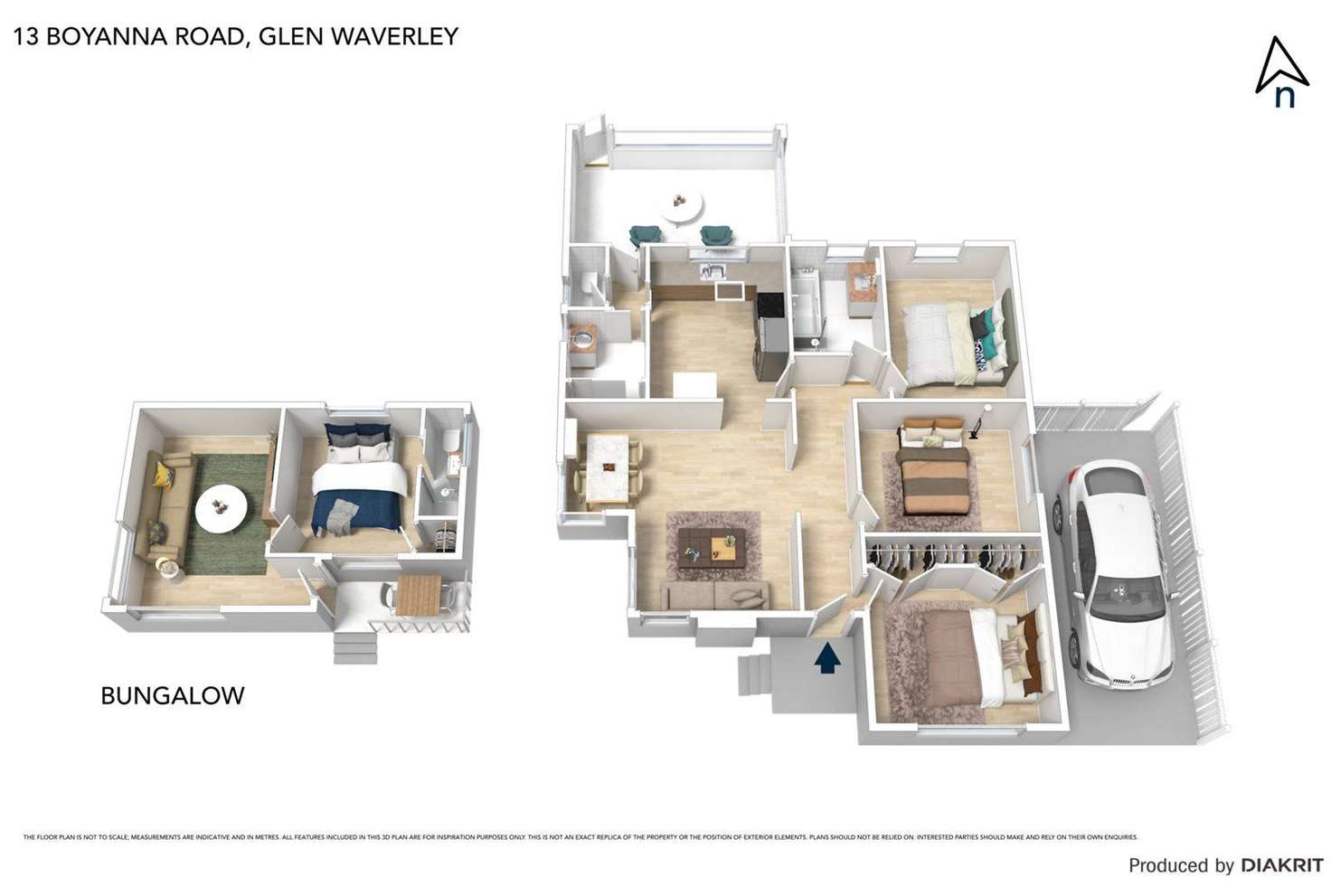 Floorplan of Homely house listing, 13 Boyanna Road, Glen Waverley VIC 3150