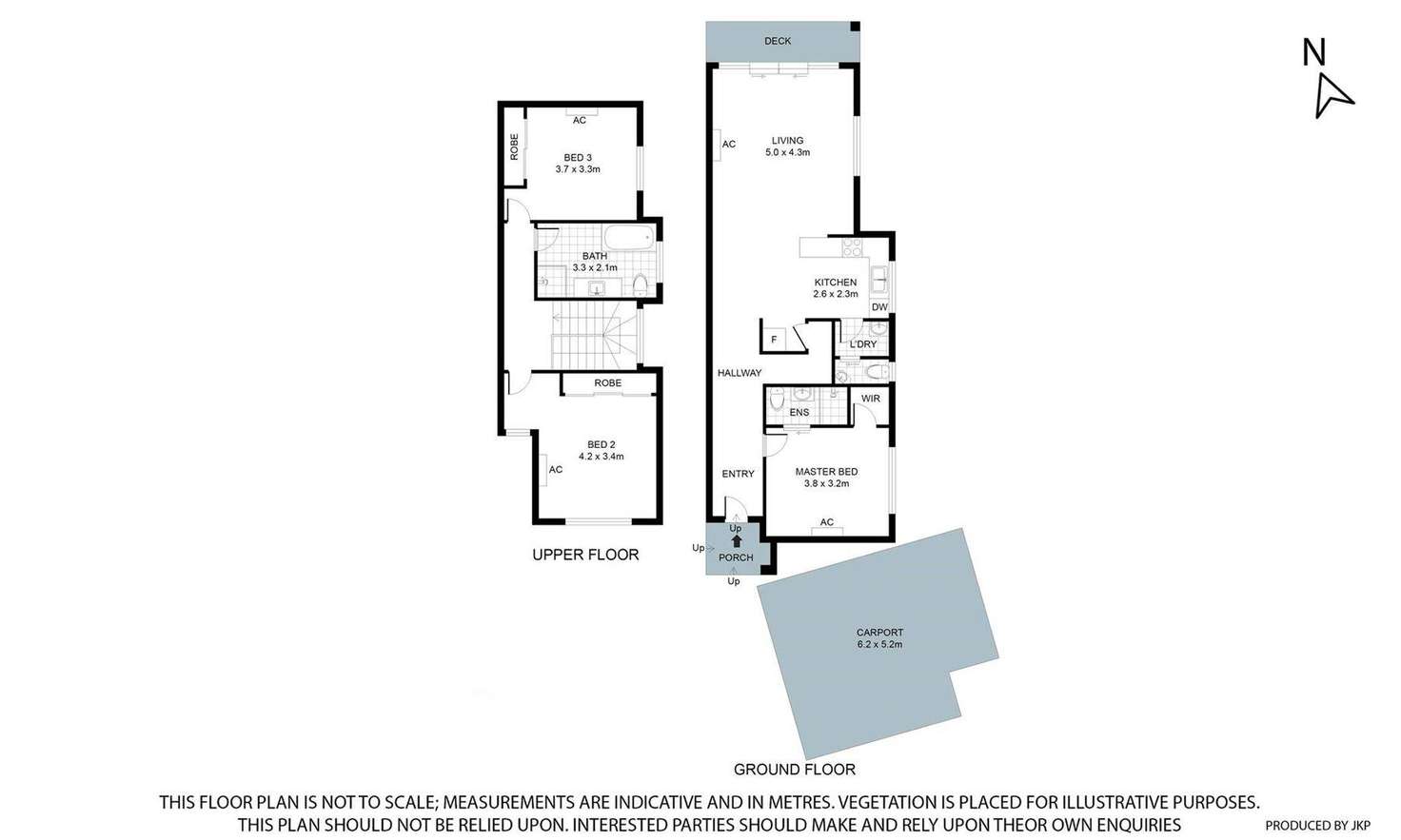 Floorplan of Homely townhouse listing, 3/21 Diosma Drive, Glen Waverley VIC 3150