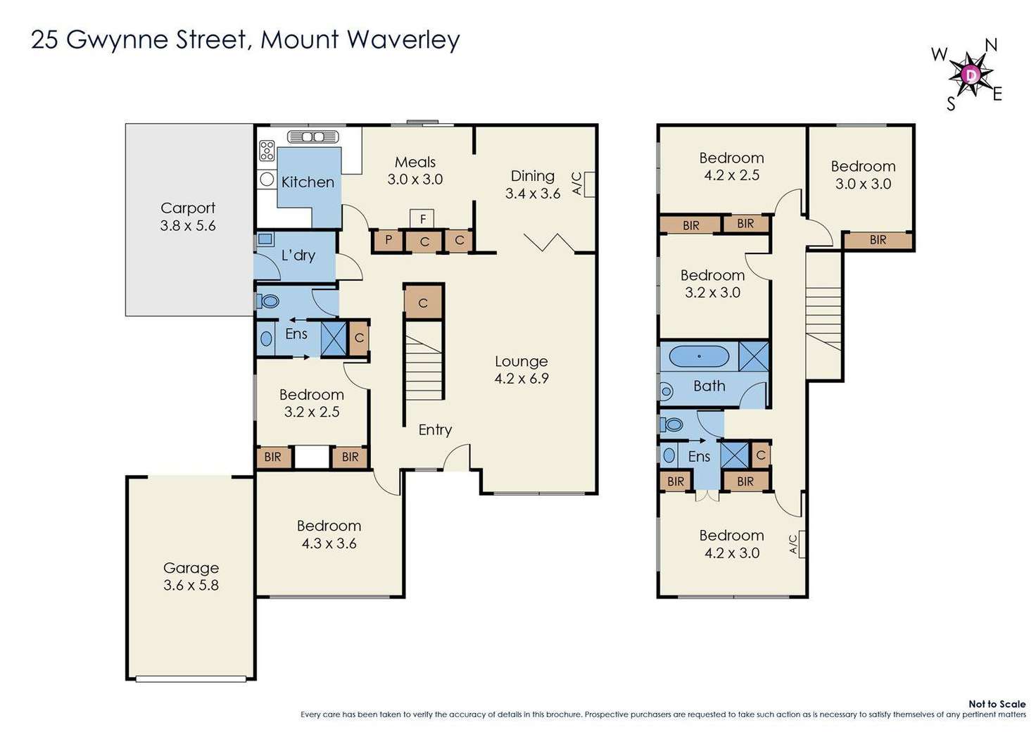 Floorplan of Homely house listing, 25 Gwynne Street, Mount Waverley VIC 3149