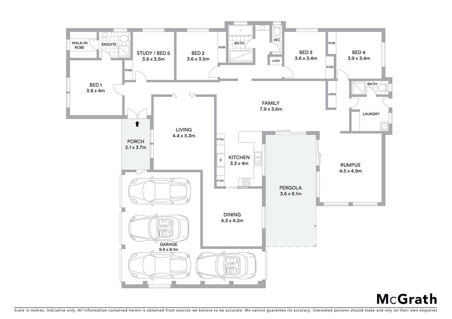 Floorplan of Homely acreageSemiRural listing, 45 Archer Lane, Windsor Downs NSW 2756