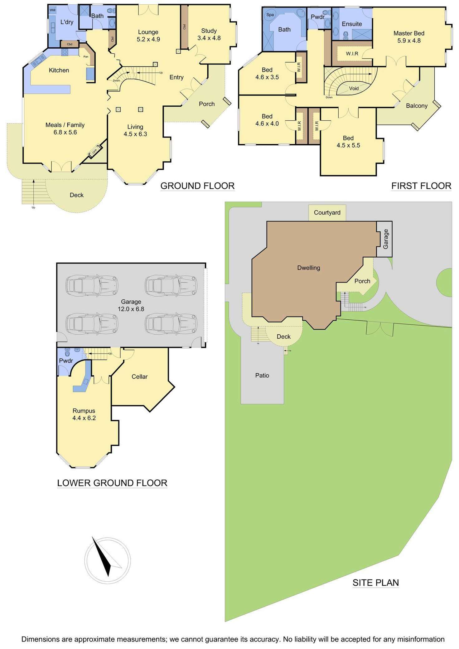 Floorplan of Homely house listing, 17 Bruce Street, Greensborough VIC 3088