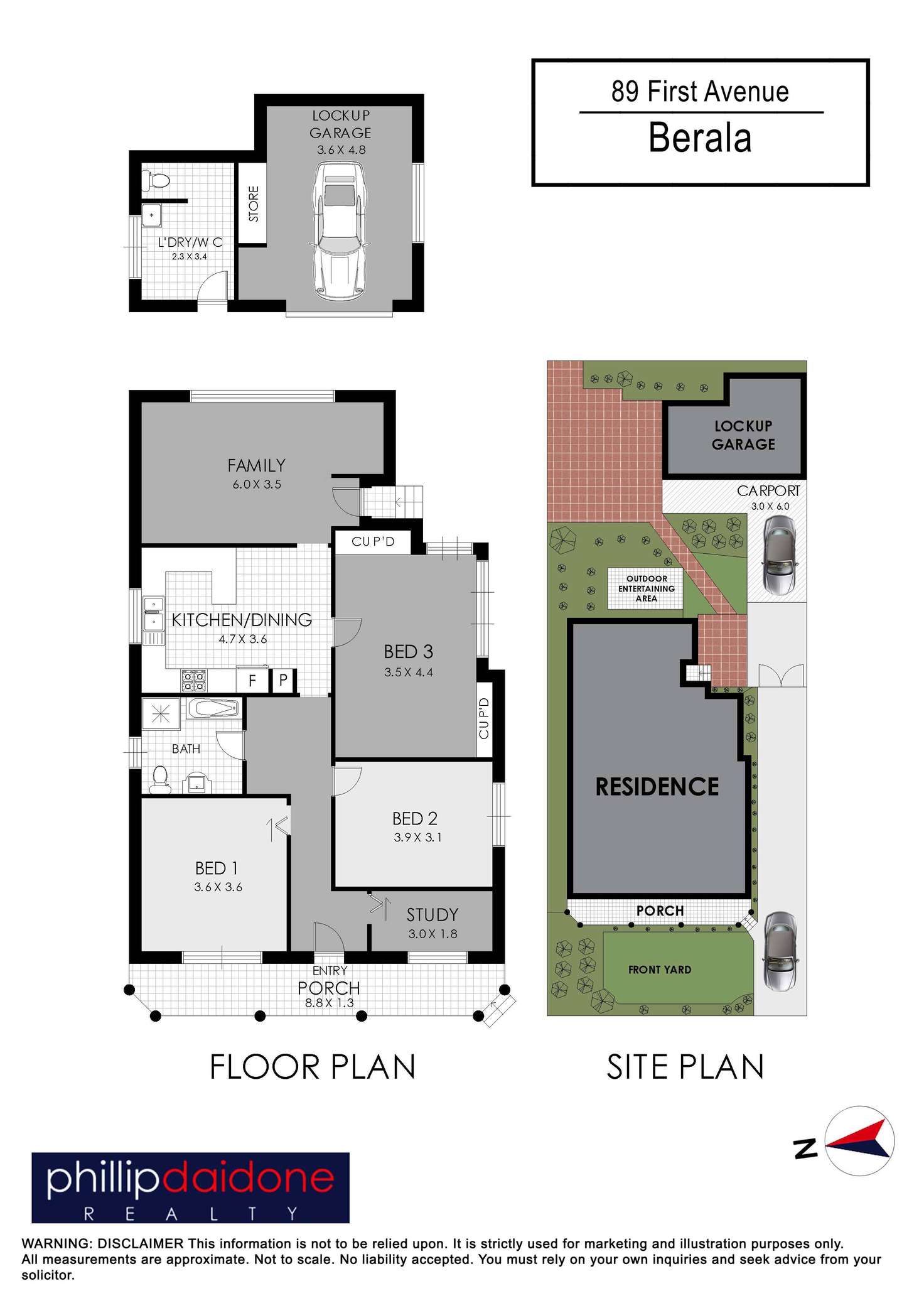 Floorplan of Homely house listing, 89 First Avenue, Berala NSW 2141