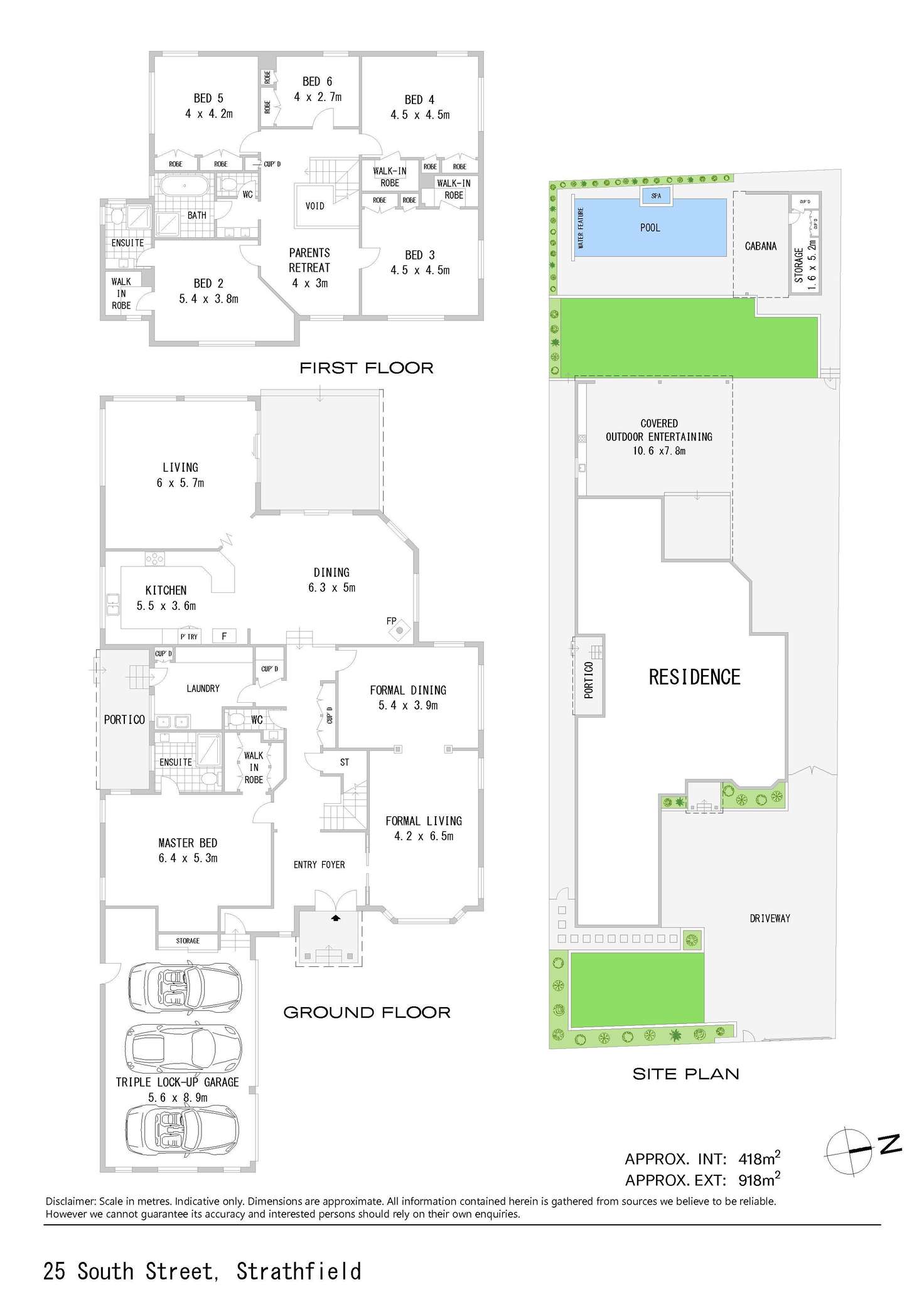 Floorplan of Homely house listing, 25 South Street, Strathfield NSW 2135